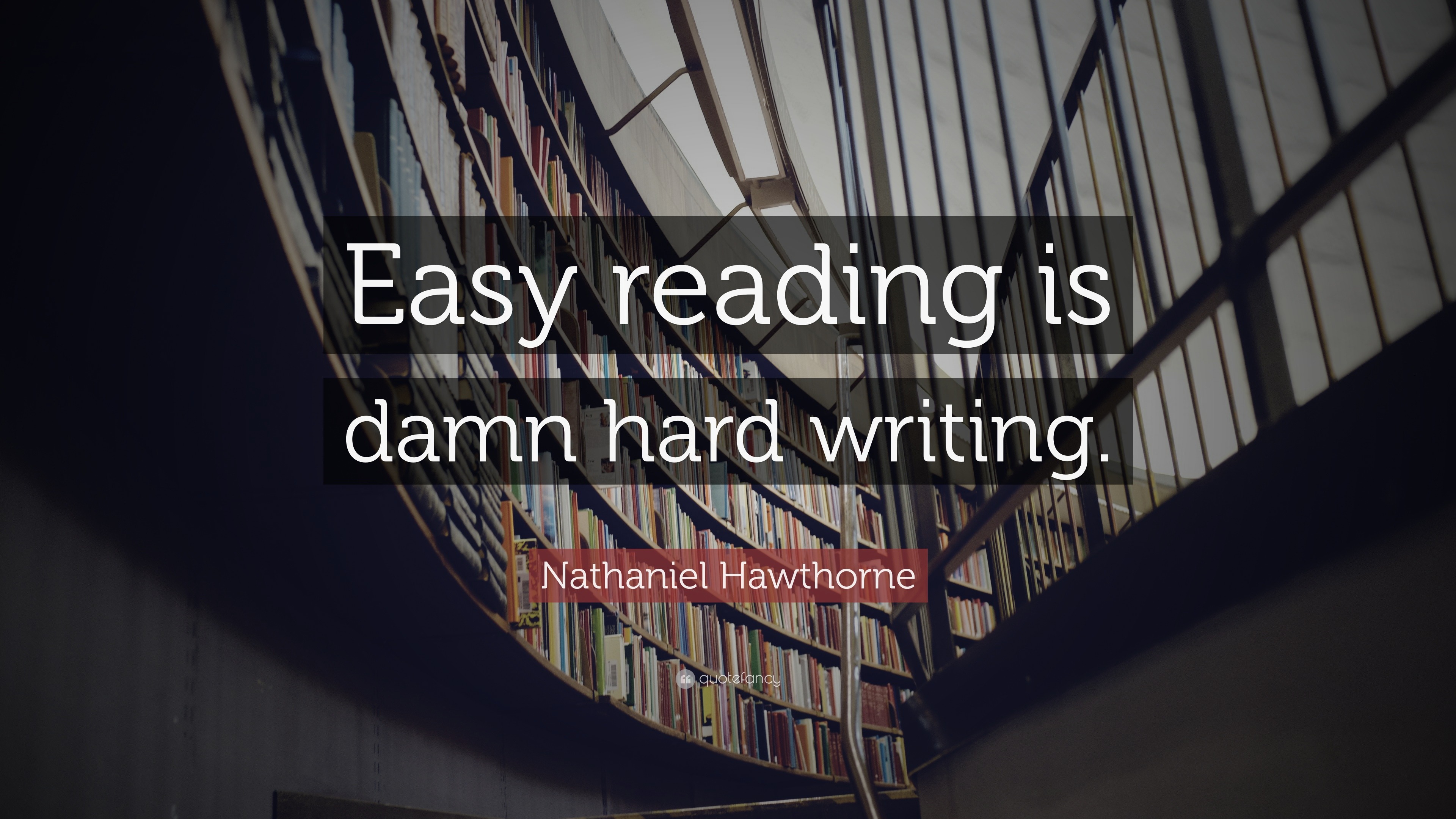 explain easy reading is damn hard writing