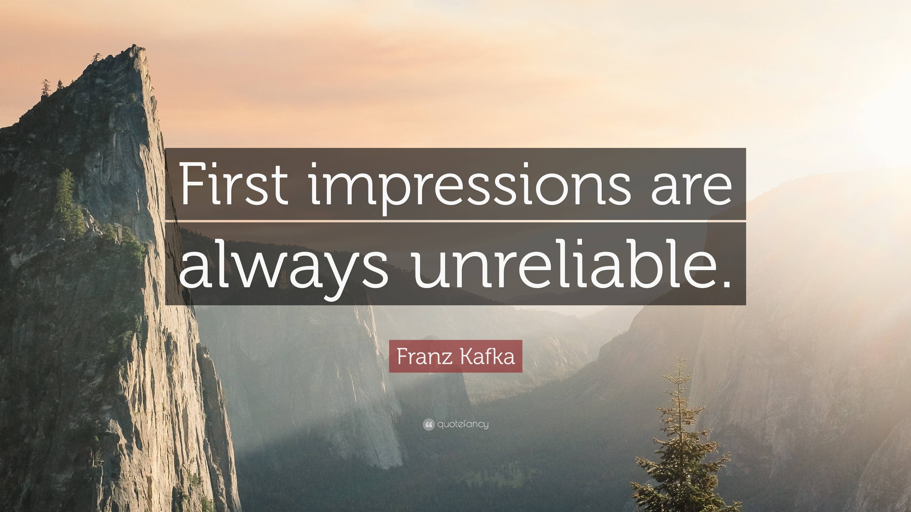 first impressions are not always the best essay