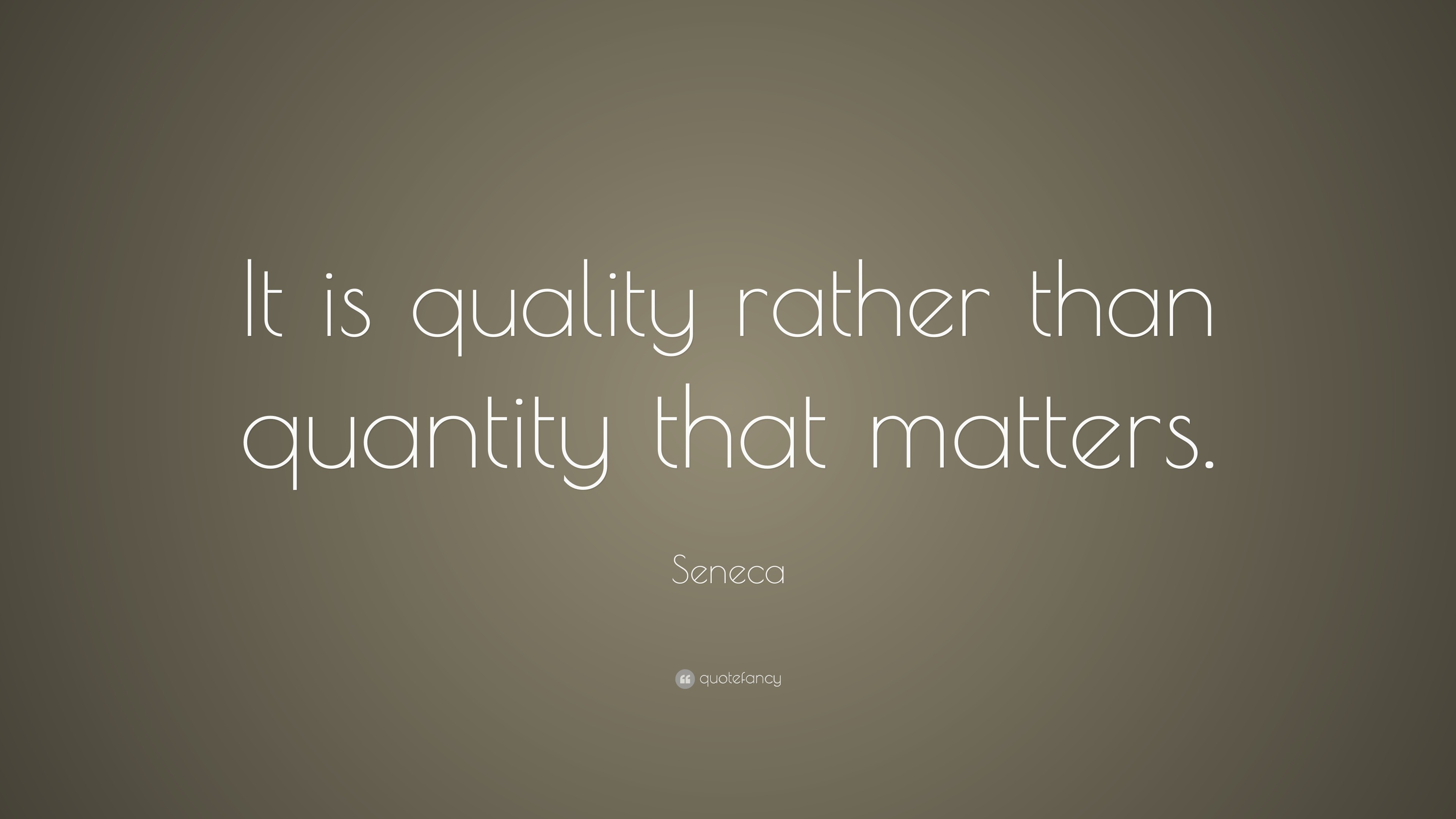 Quality over quantity examples image