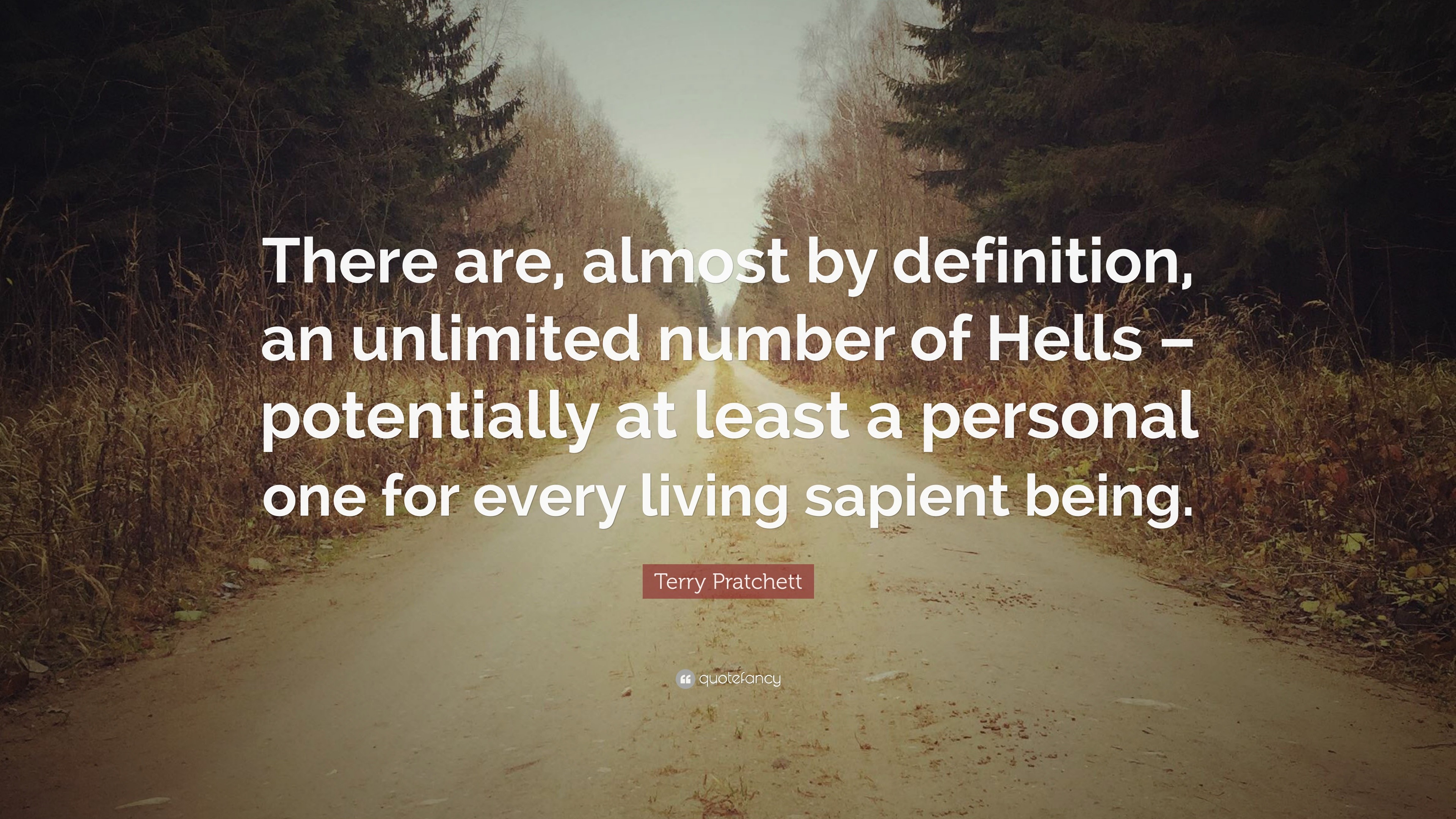 Terry Pratchett Quote: “There are, almost by definition, an unlimited ...