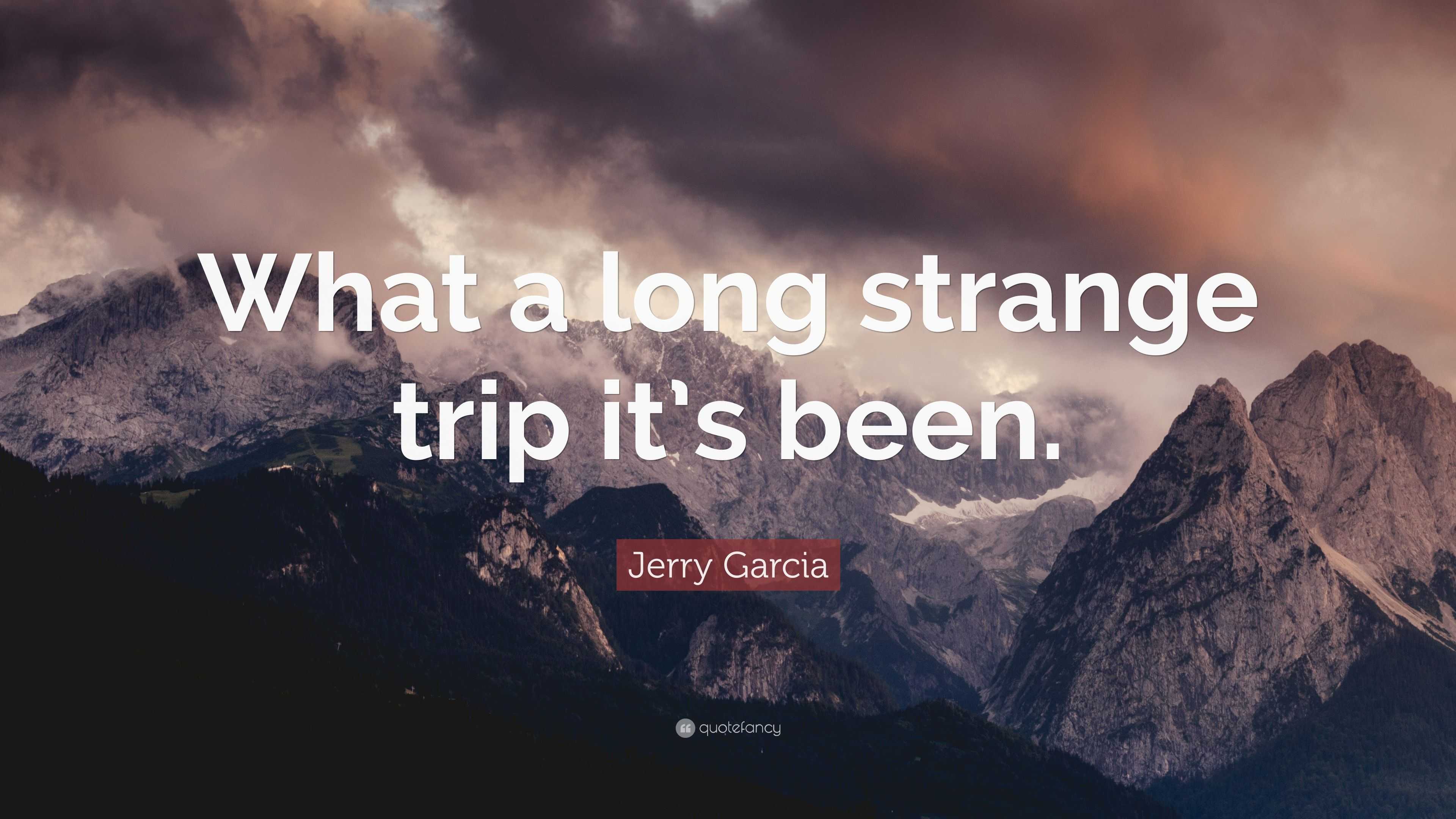 strange trip meaning