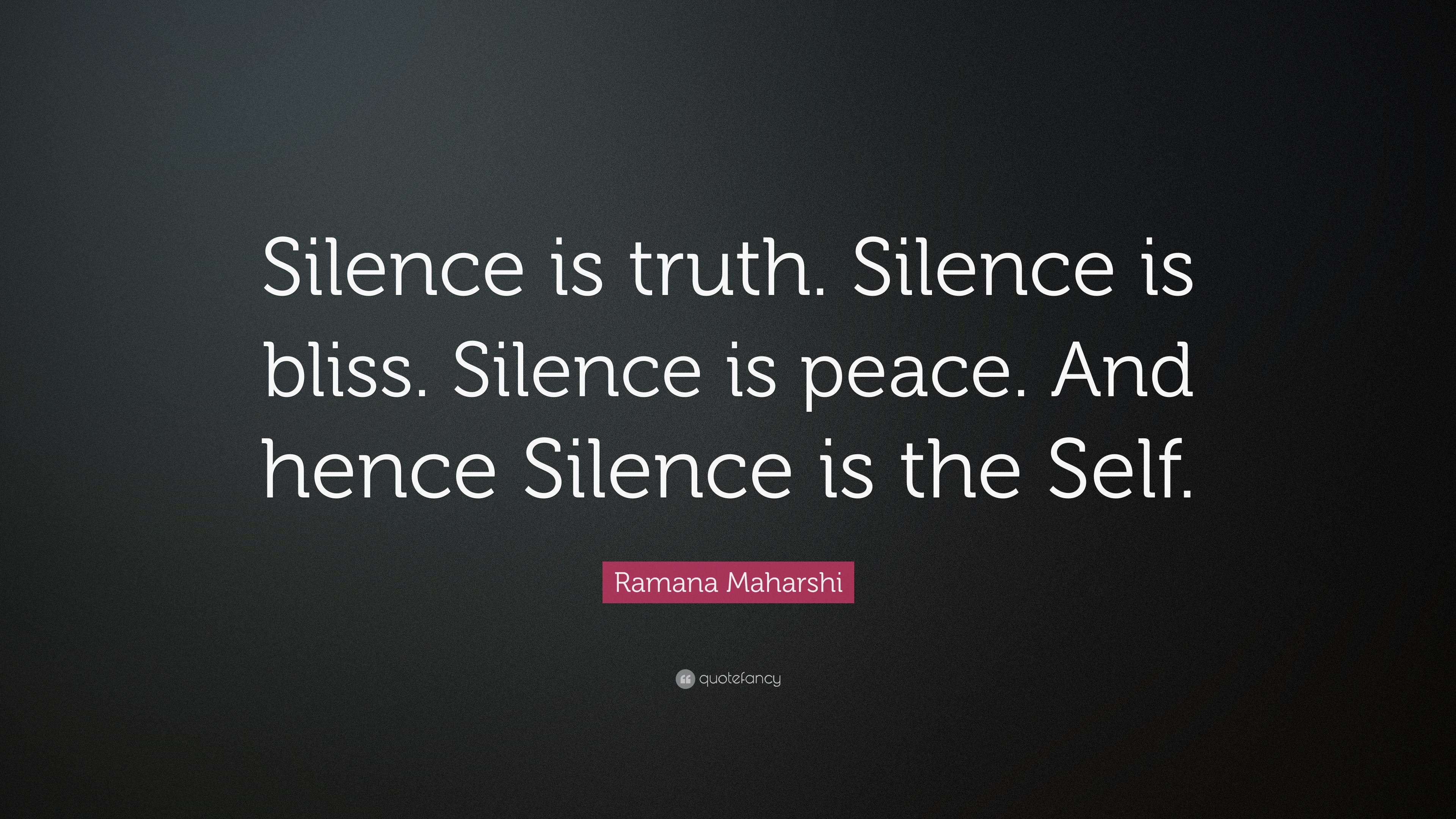 Silence And Silence