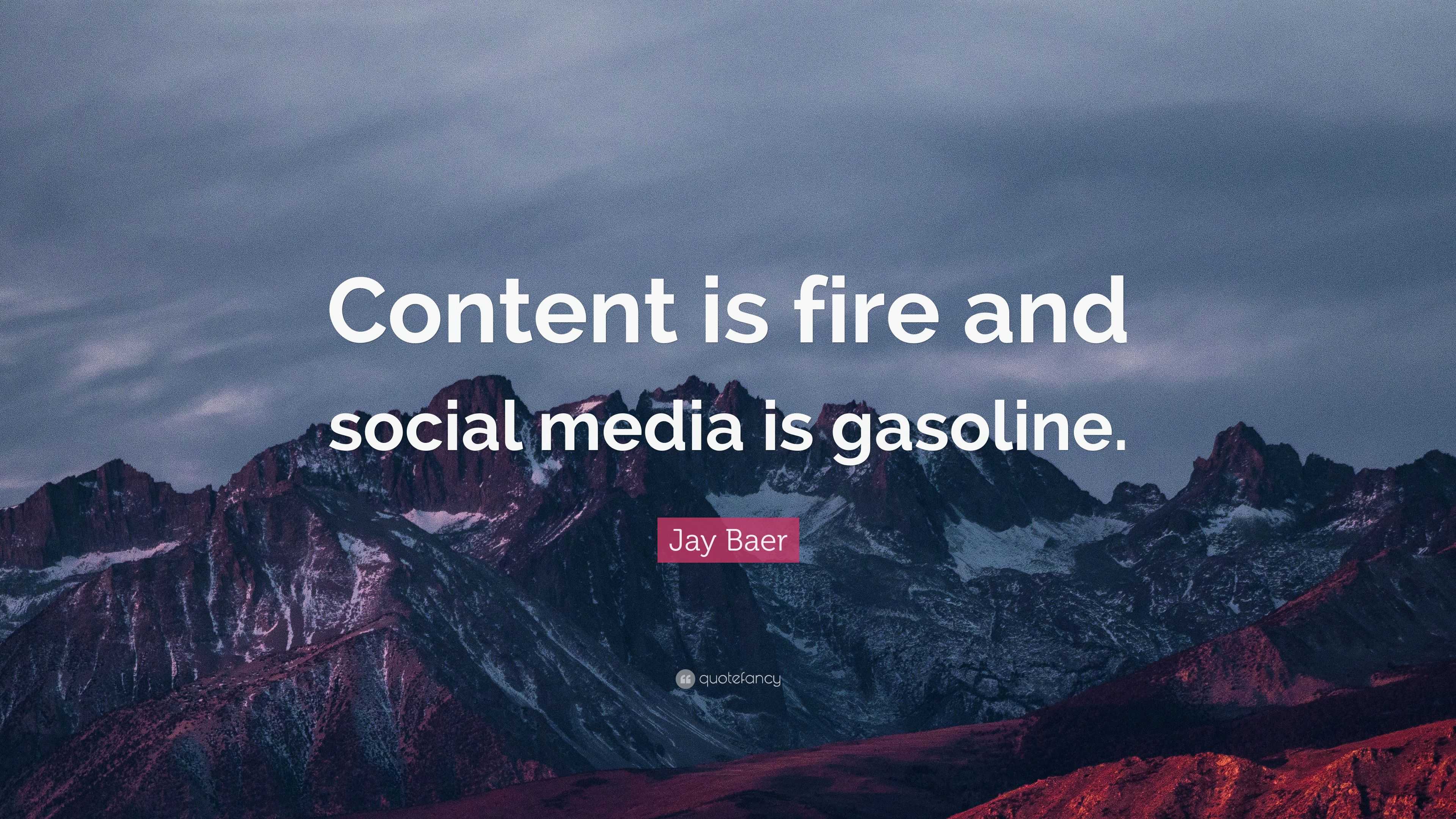 content is fire social media is gasoline essay brainly