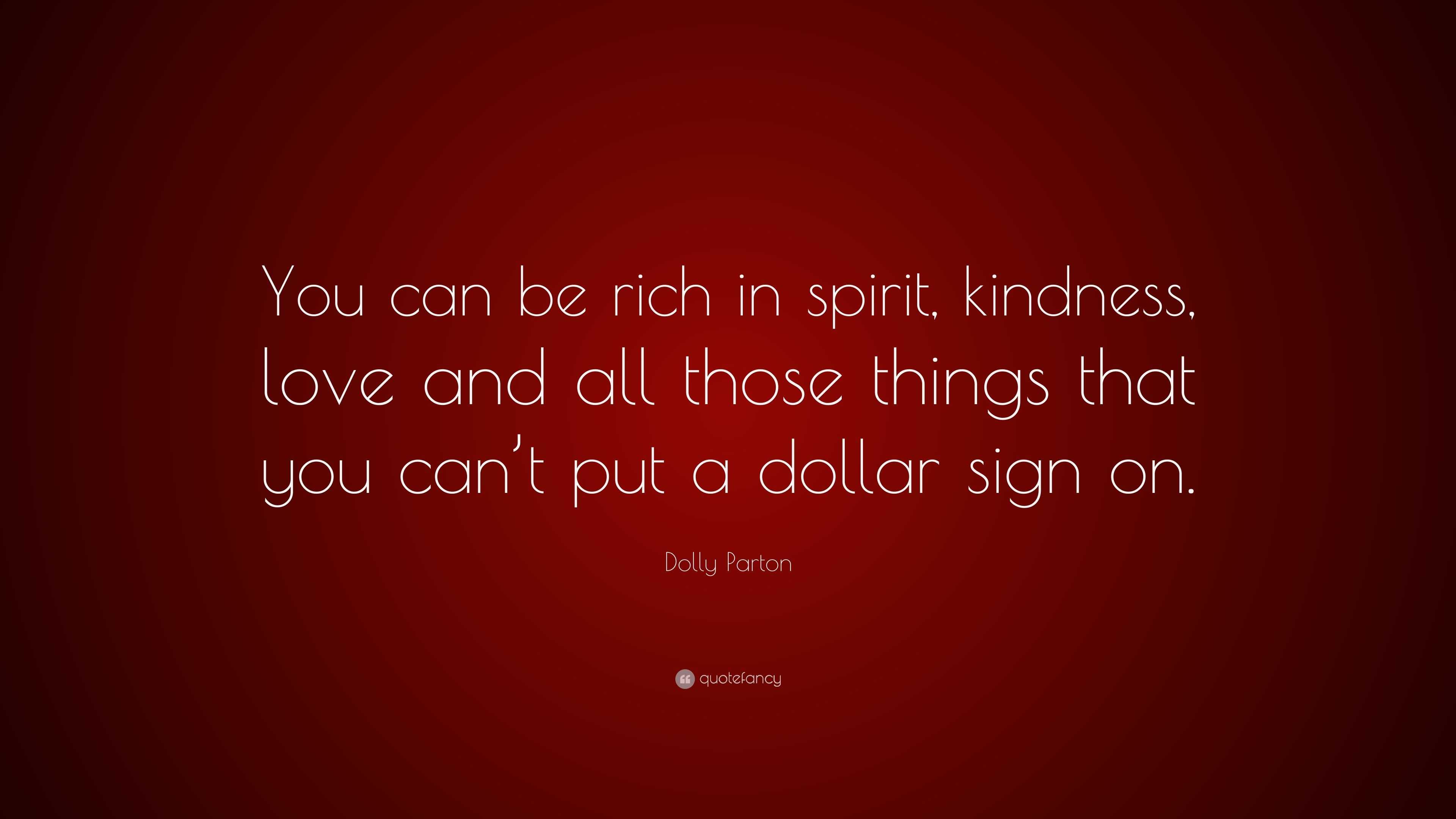 Dolly Parton Quote On Kindness