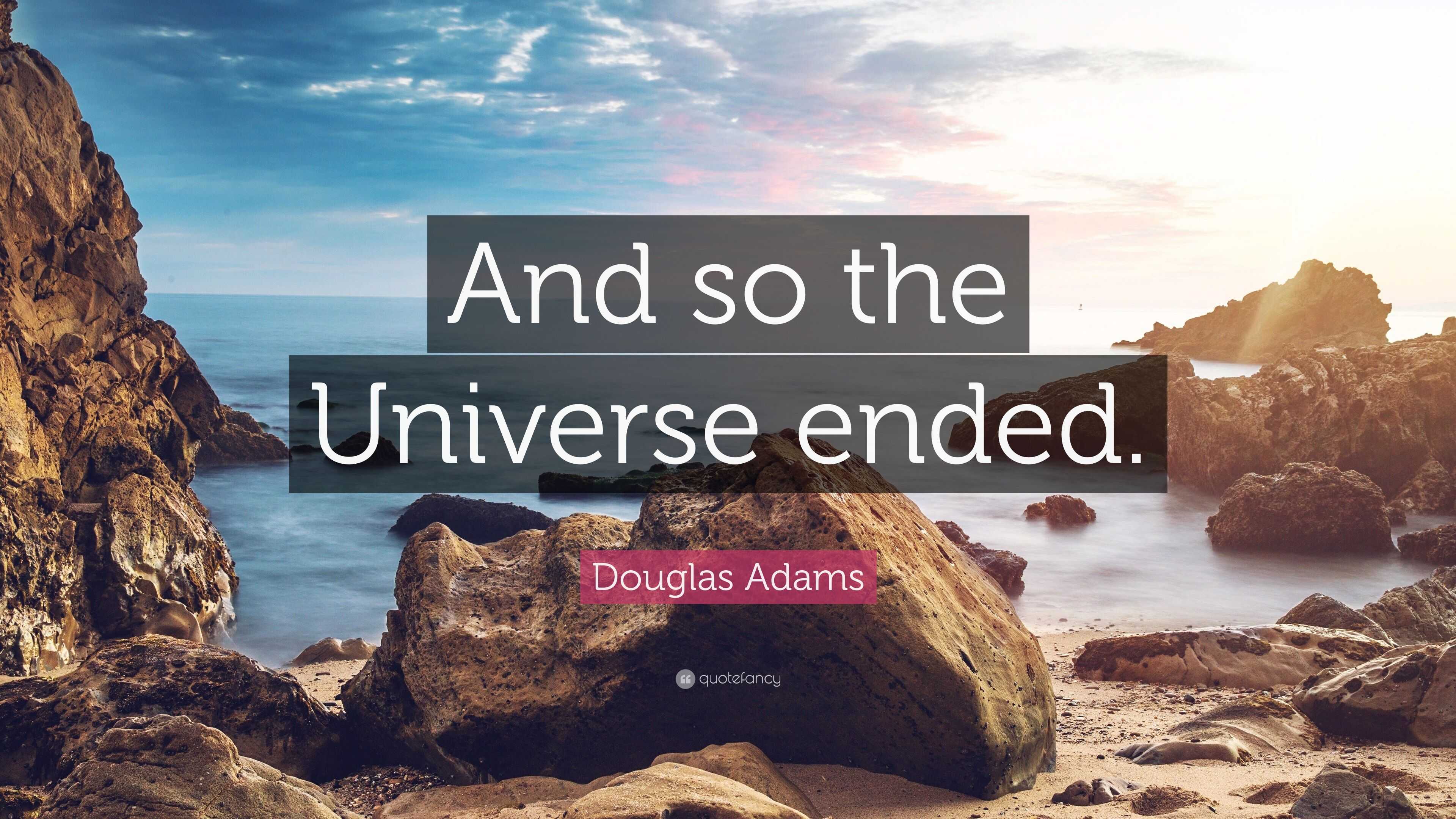 douglas adams quotes life the universe and everything
