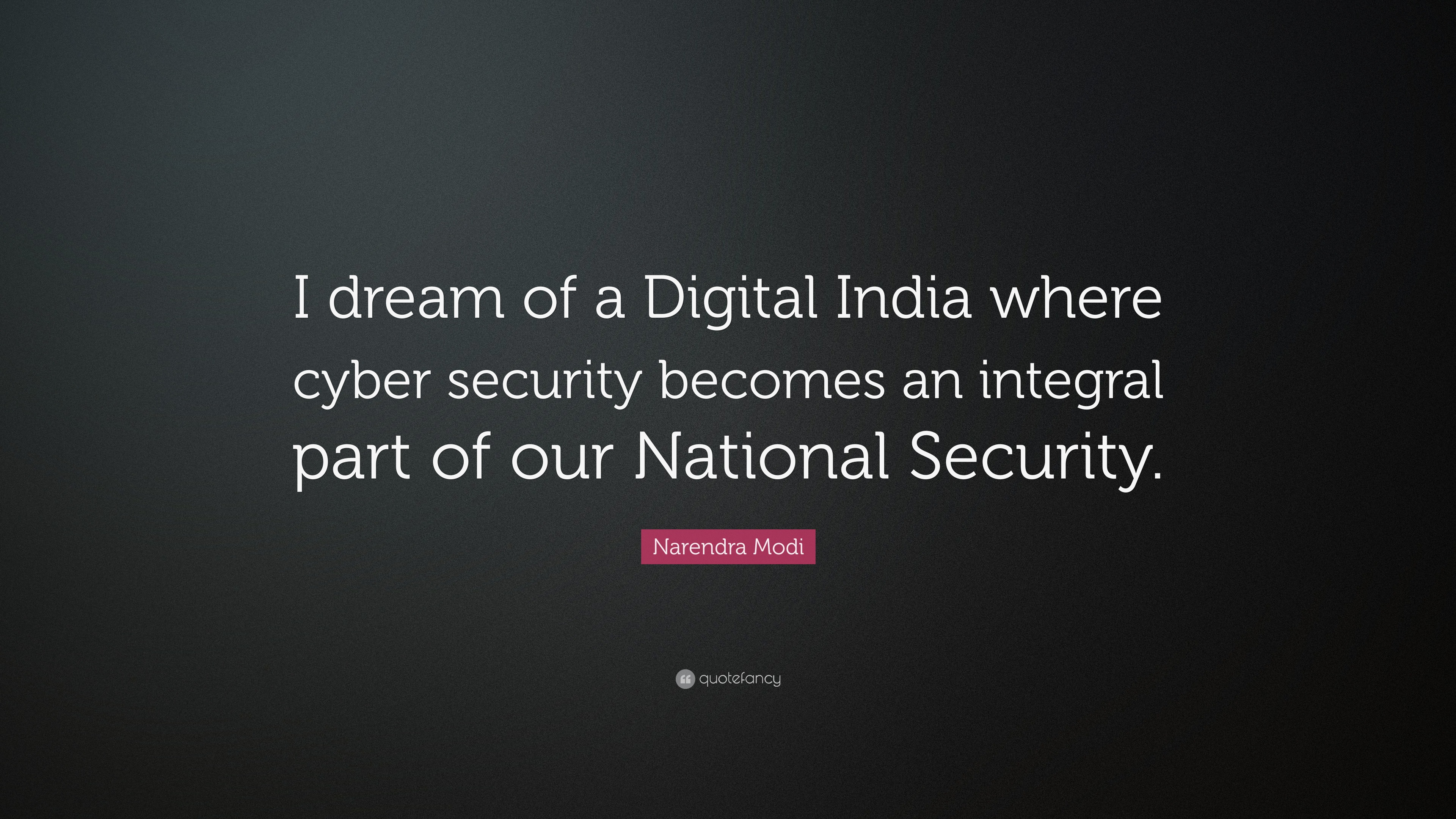 Cyber security is a matter of national security: PM Modi