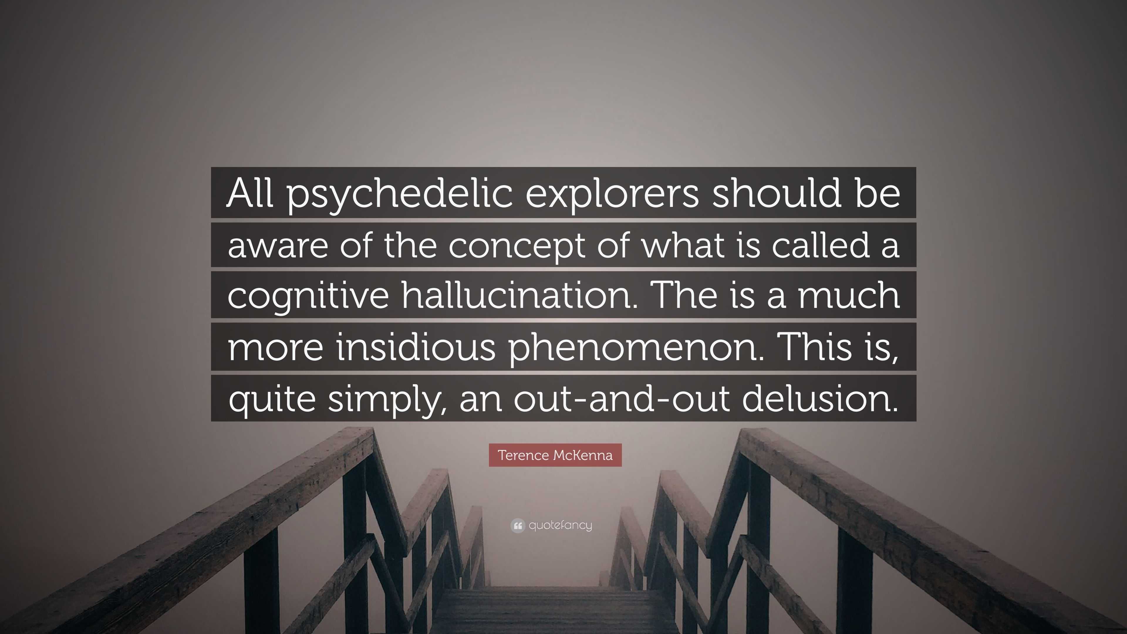 Terence McKenna Quote: “All Psychedelic Explorers Should Be Aware Of ...