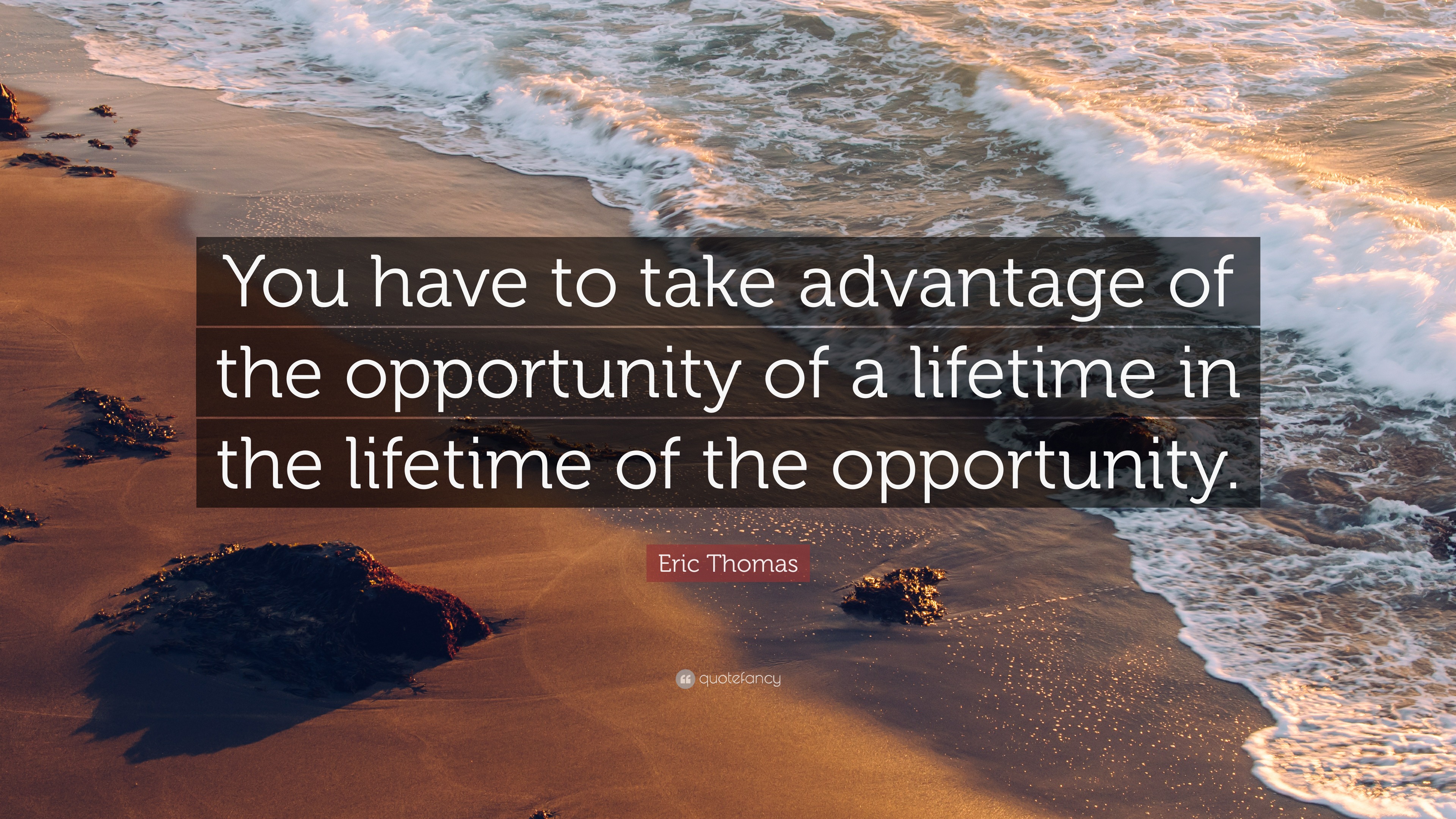 Opportunity Of A Lifetime Quote - oppojulll