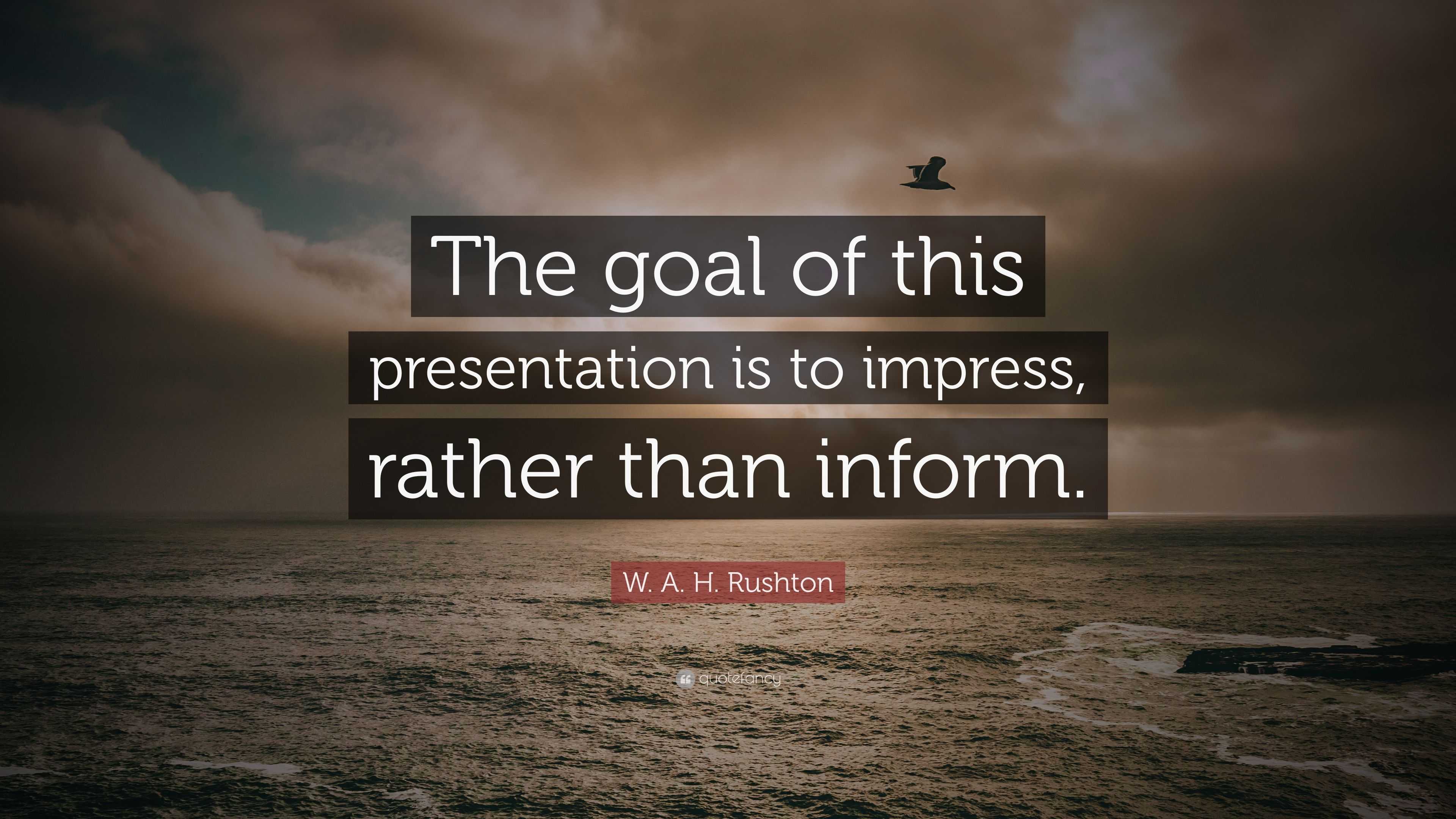 project presentation quotes