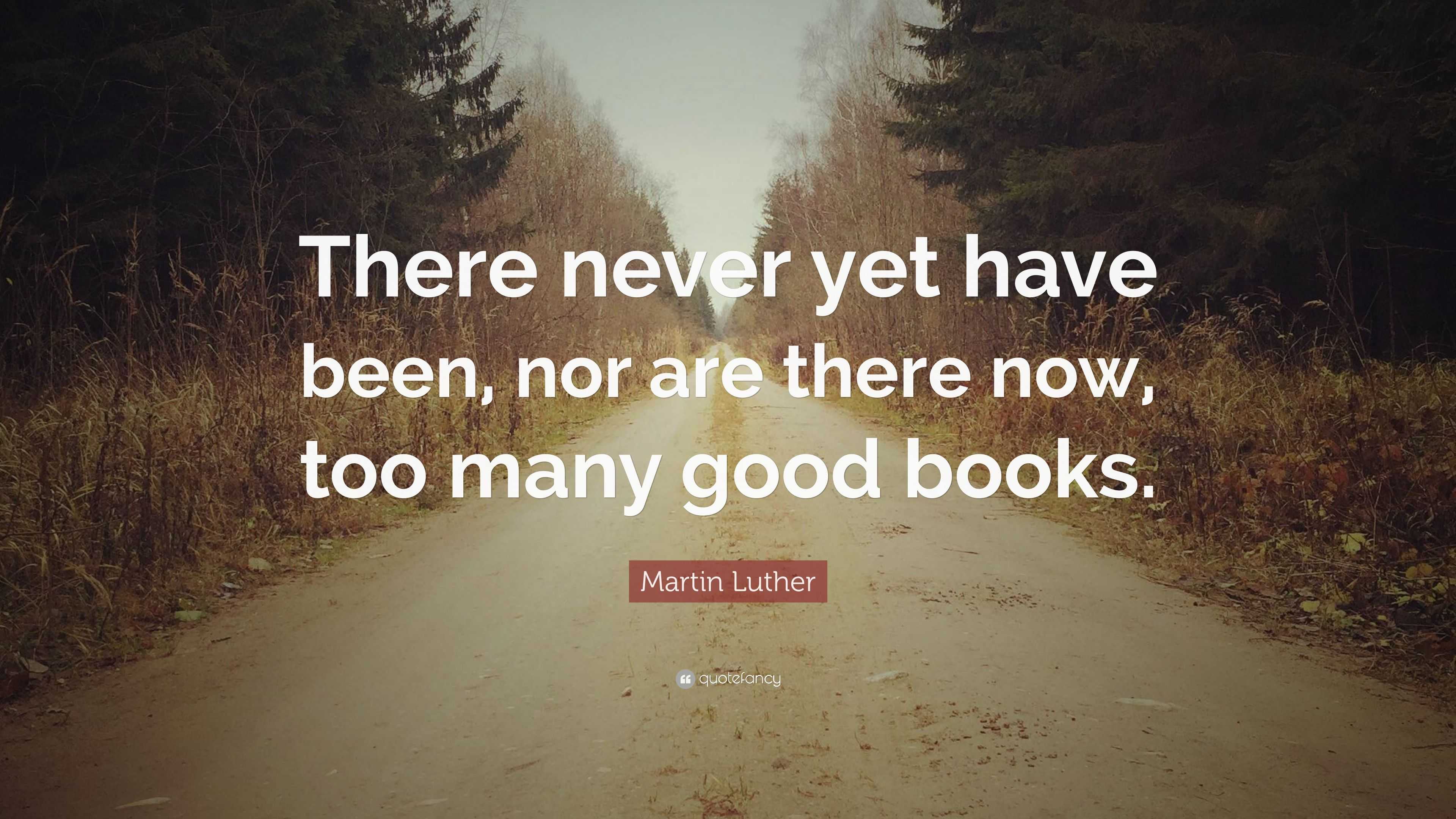 Martin Luther Quote: “There never yet have been, nor are there now, too ...