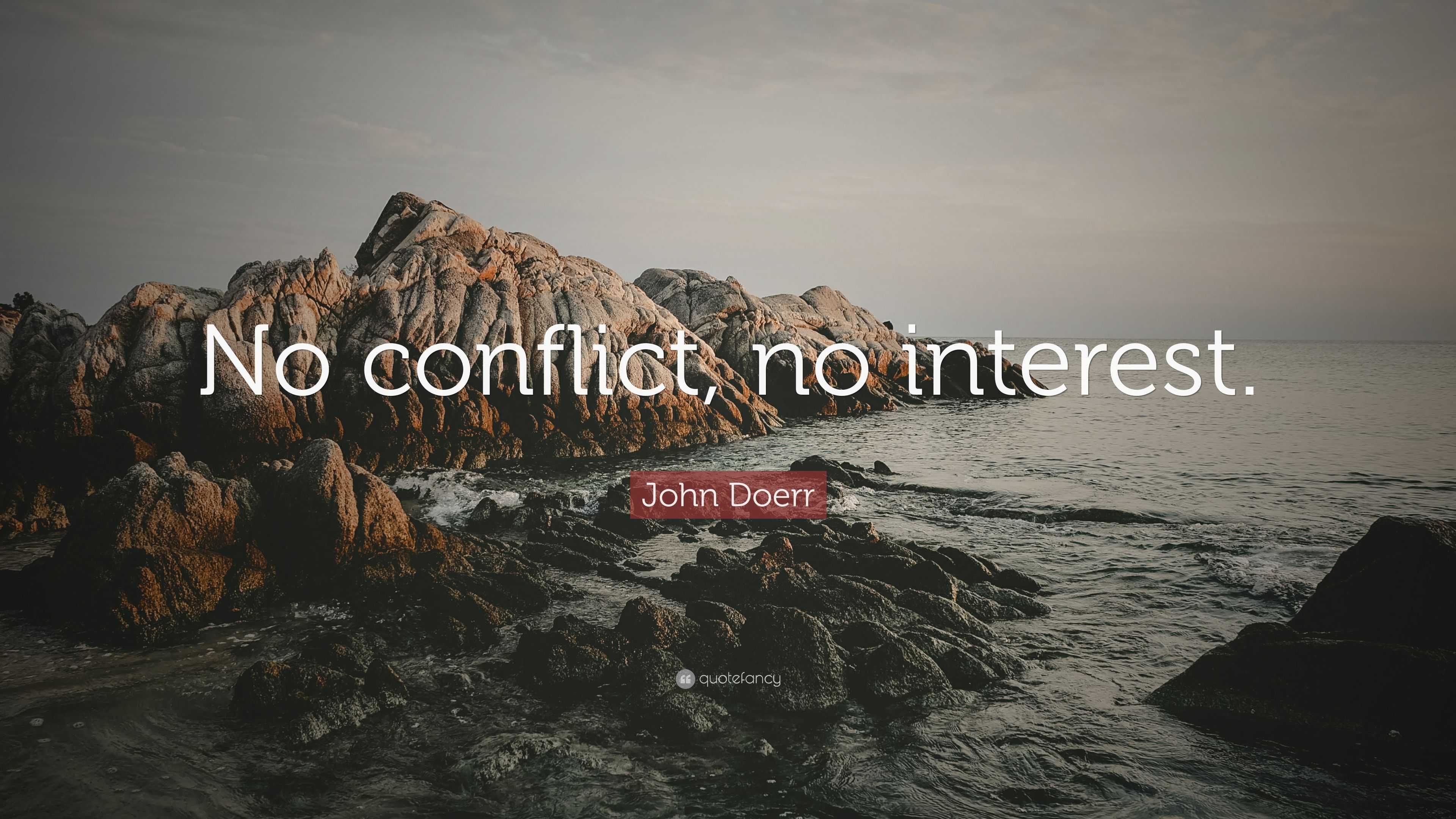 conflict of interests quotes
