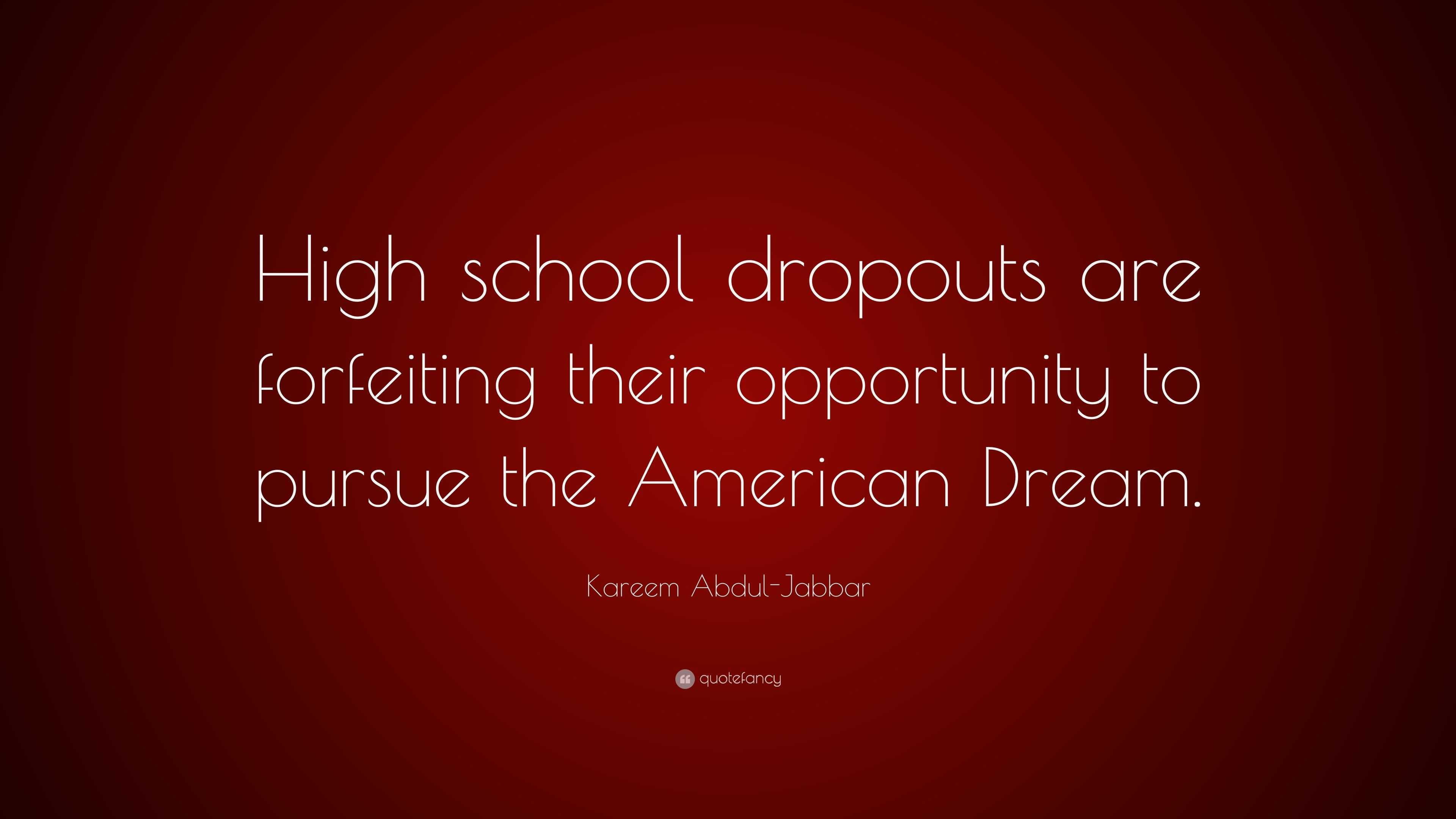 persuasive speech on high school dropouts