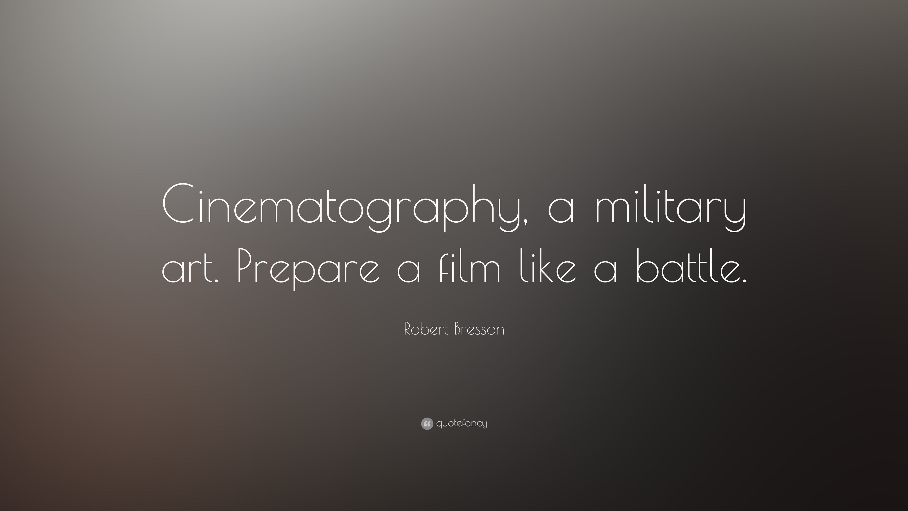 notes on cinematography by robert bresson