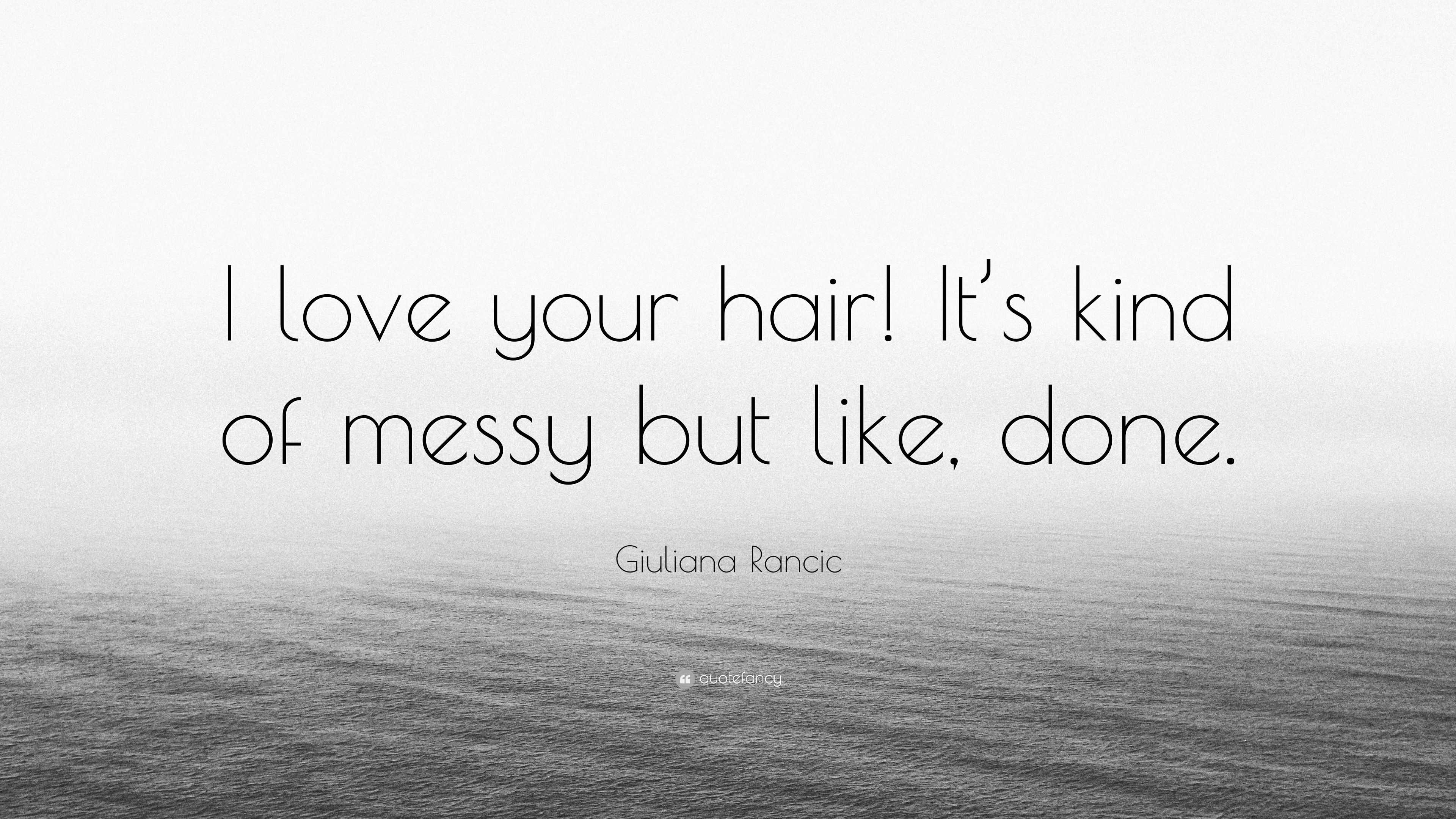 Just What Is It That We Love About Messy Hair?