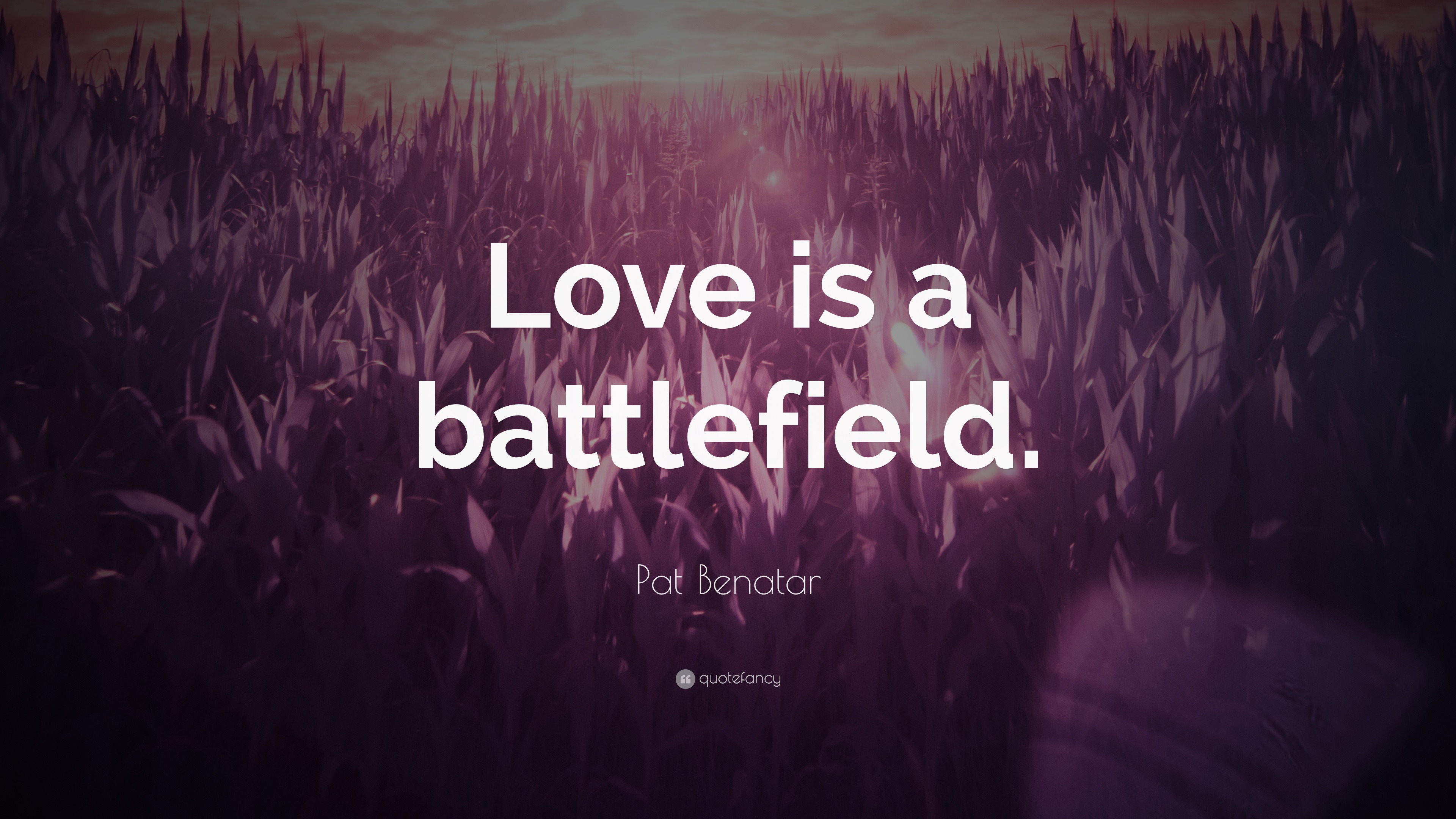 pat benatar love is a battlefield