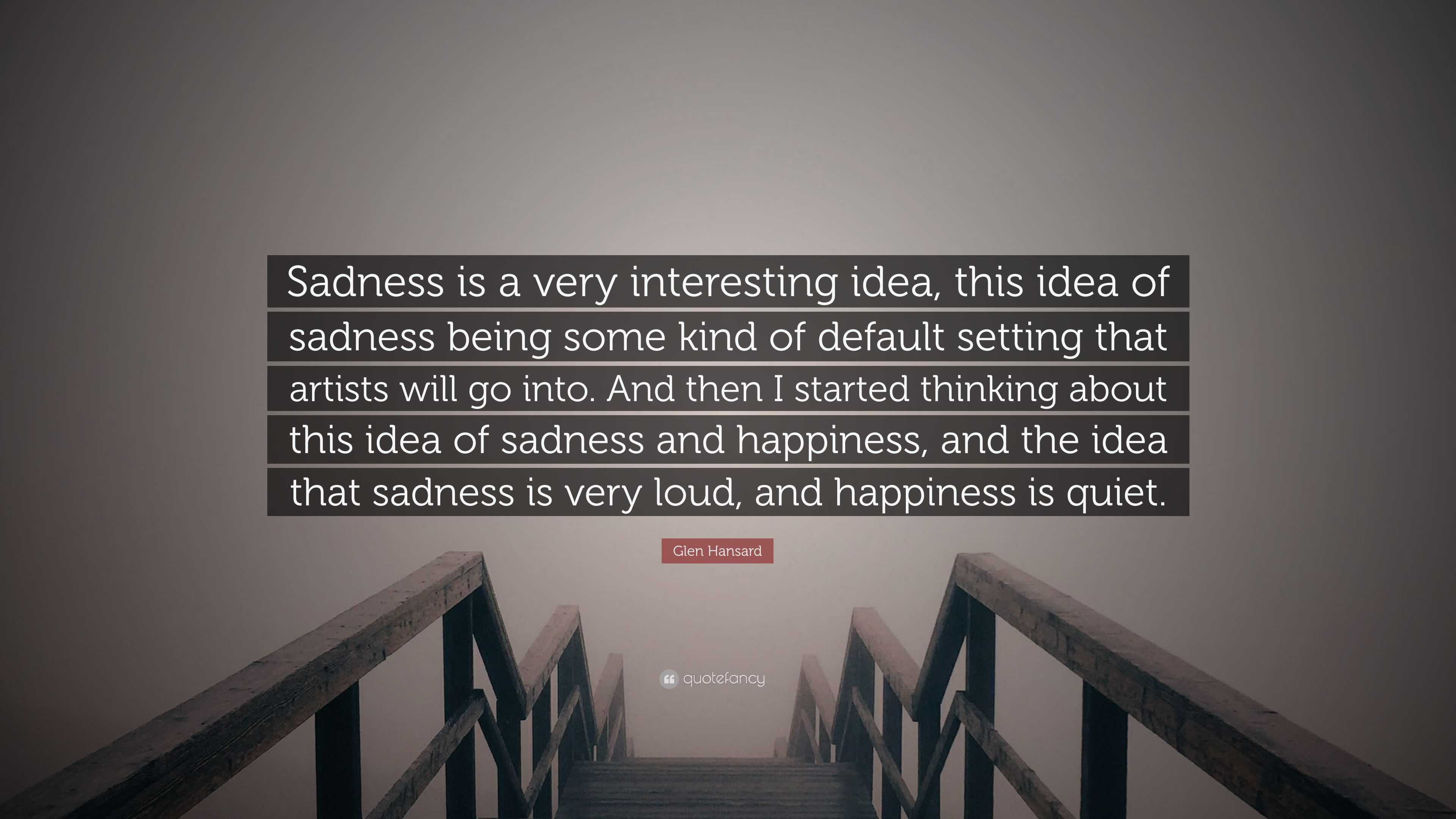 interesting essays on sadness