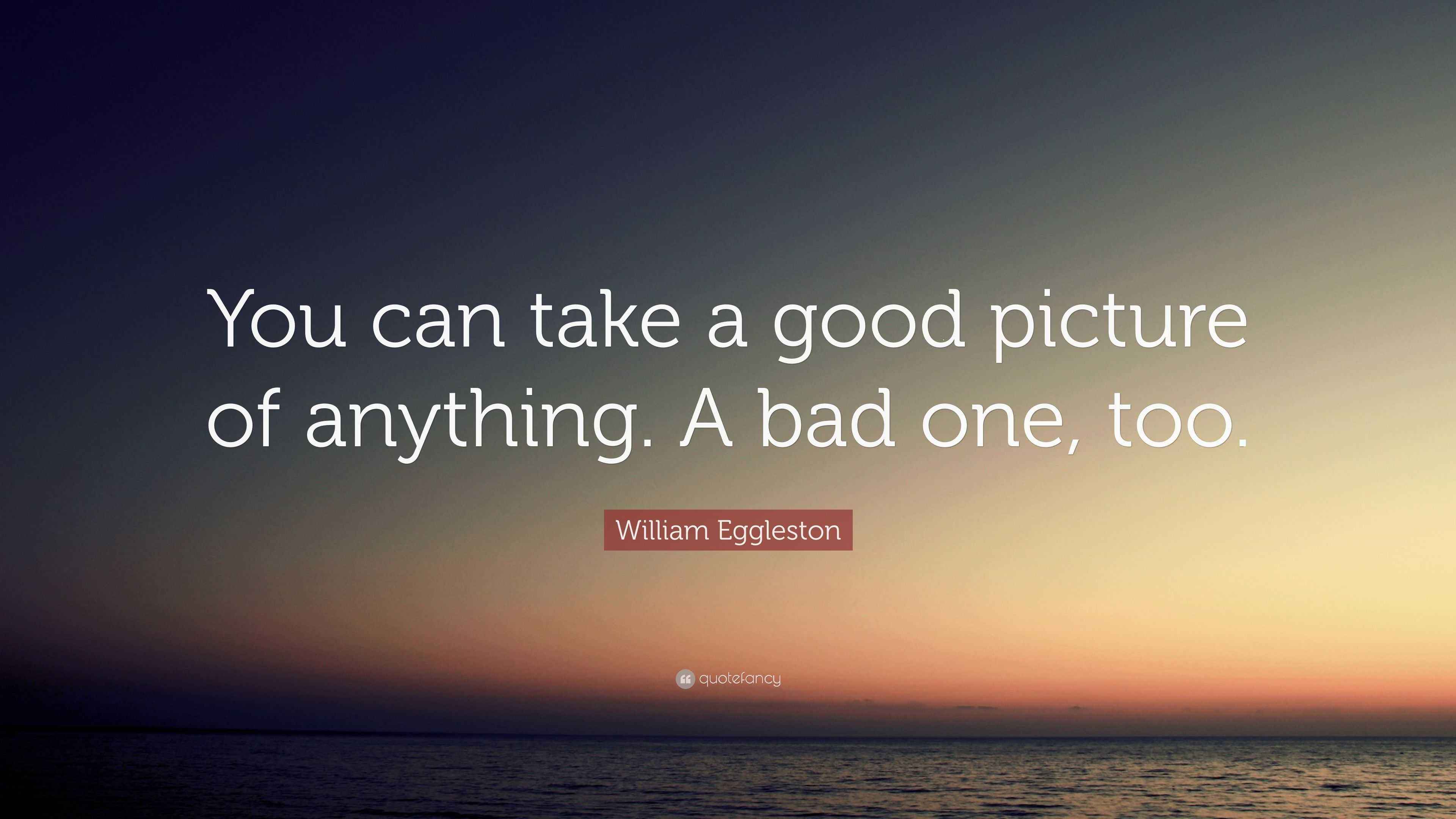 william-eggleston-quote-you-can-take-a-good-picture-of-anything-a