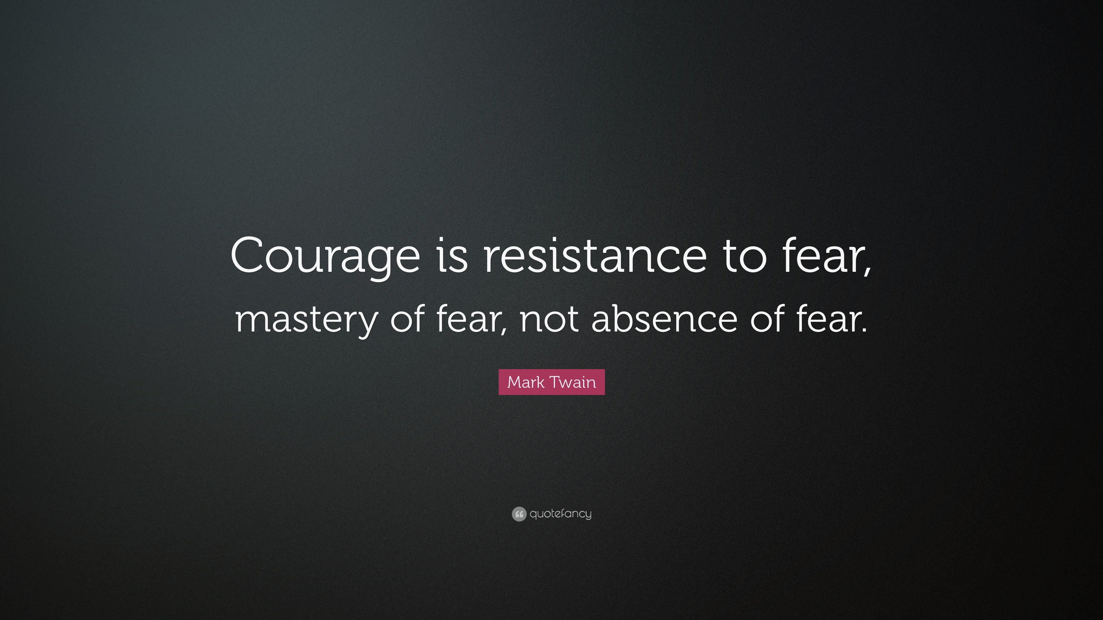 NEW POSTER Classroom Motivational Courage is Resistance to Fear.. Mark Twain 