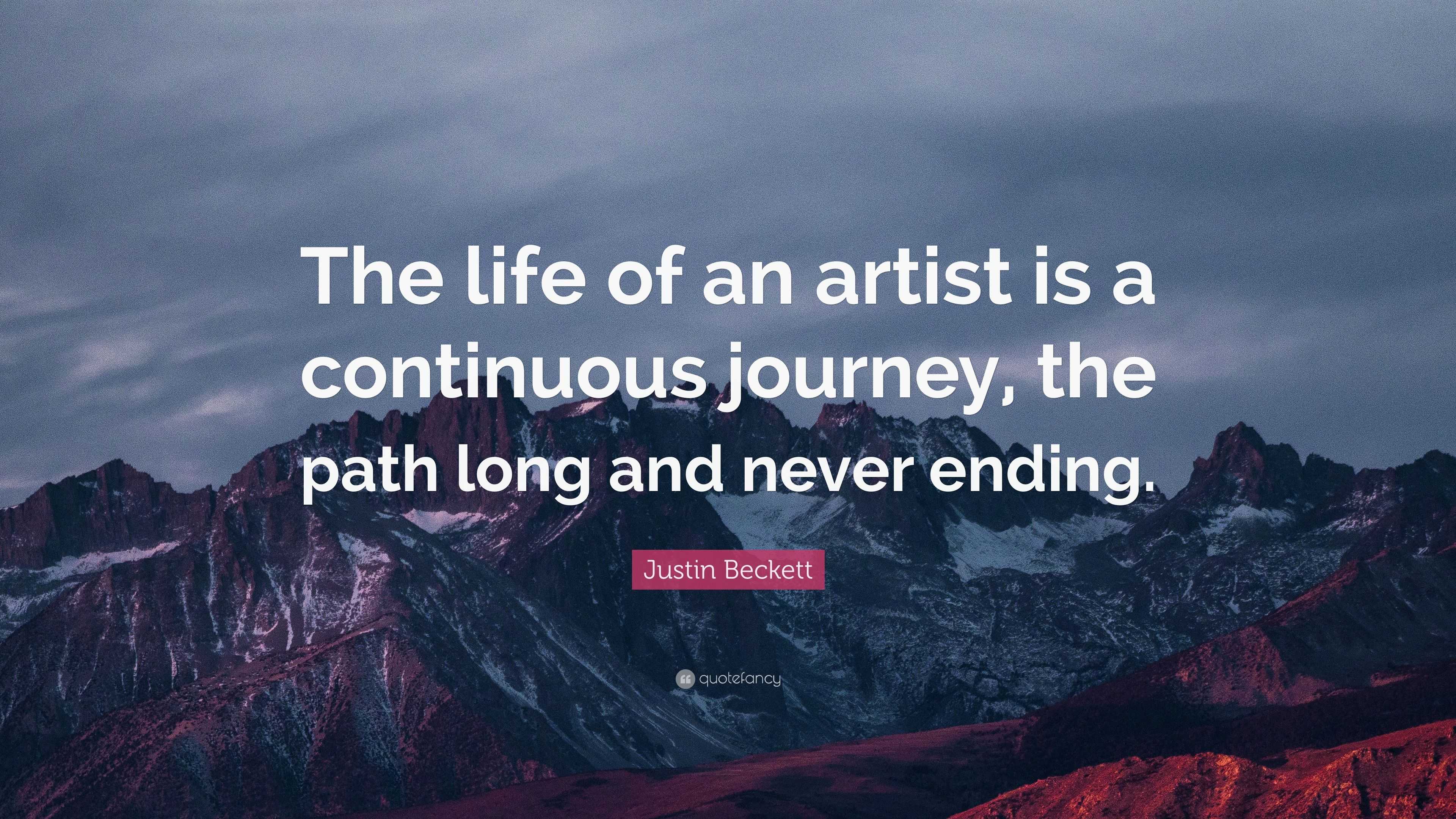 artist journey quotes