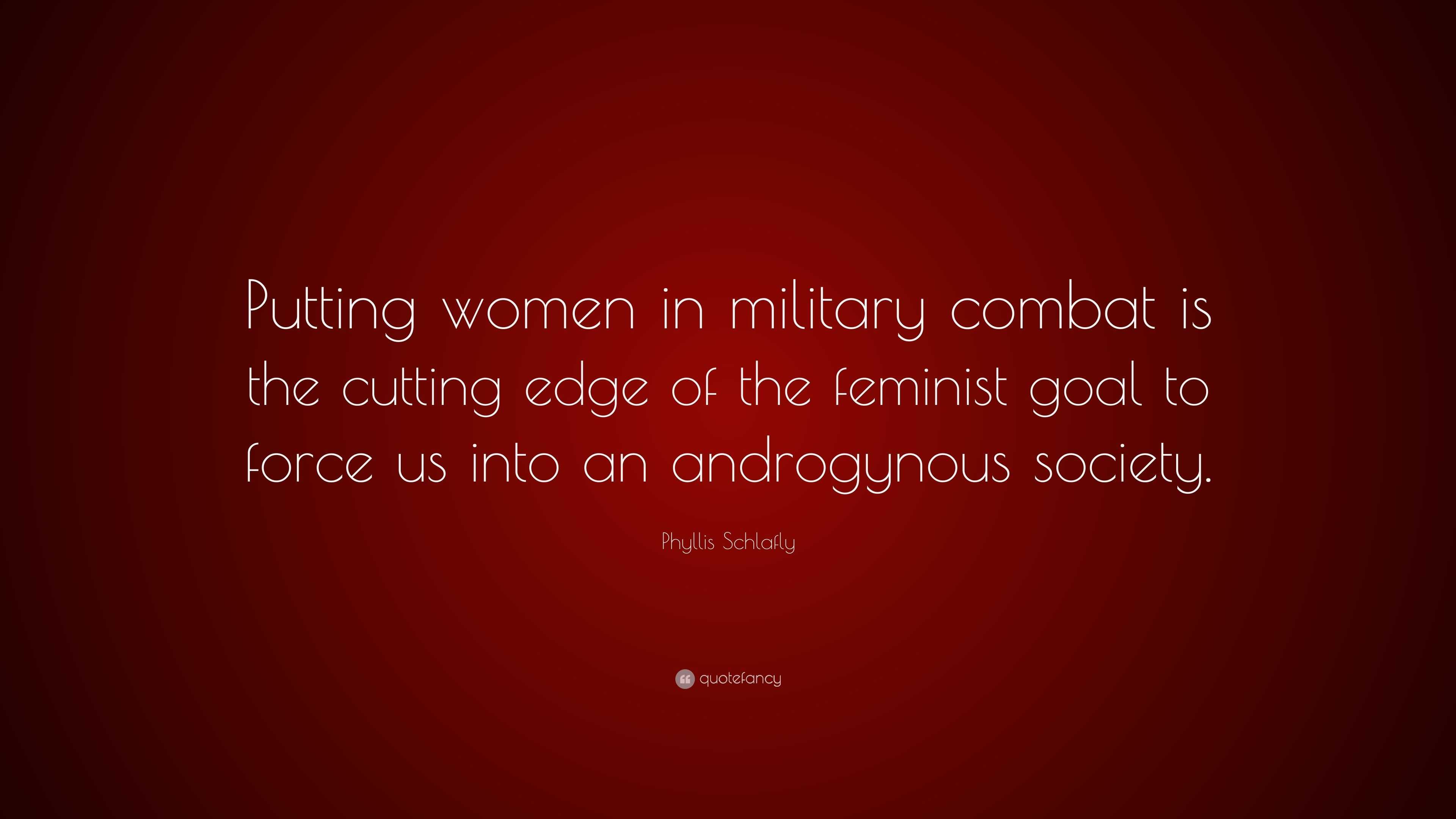 Putting Women in Combat -- Ineffective, Terrible Idea