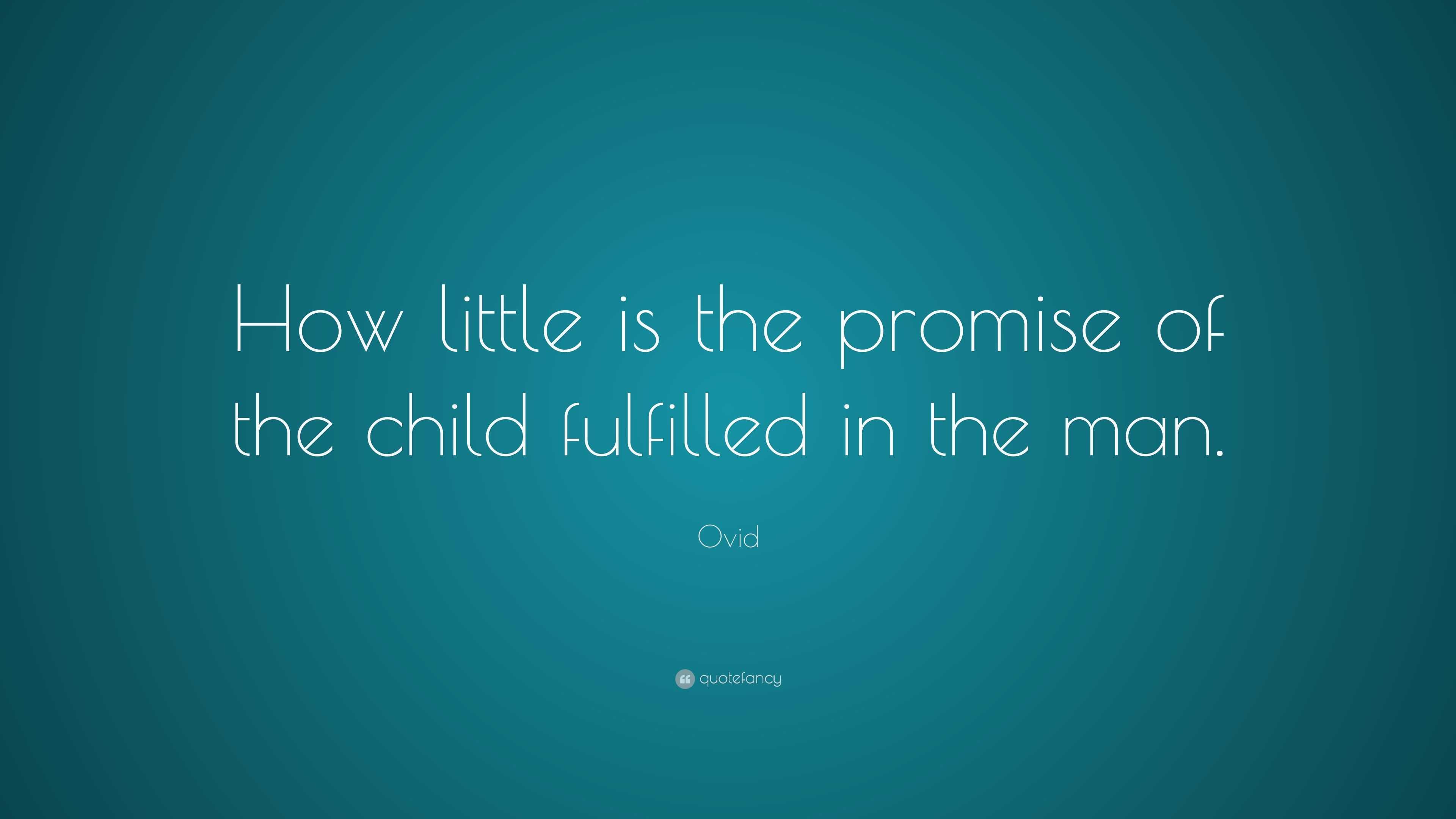 The Promise of a Child