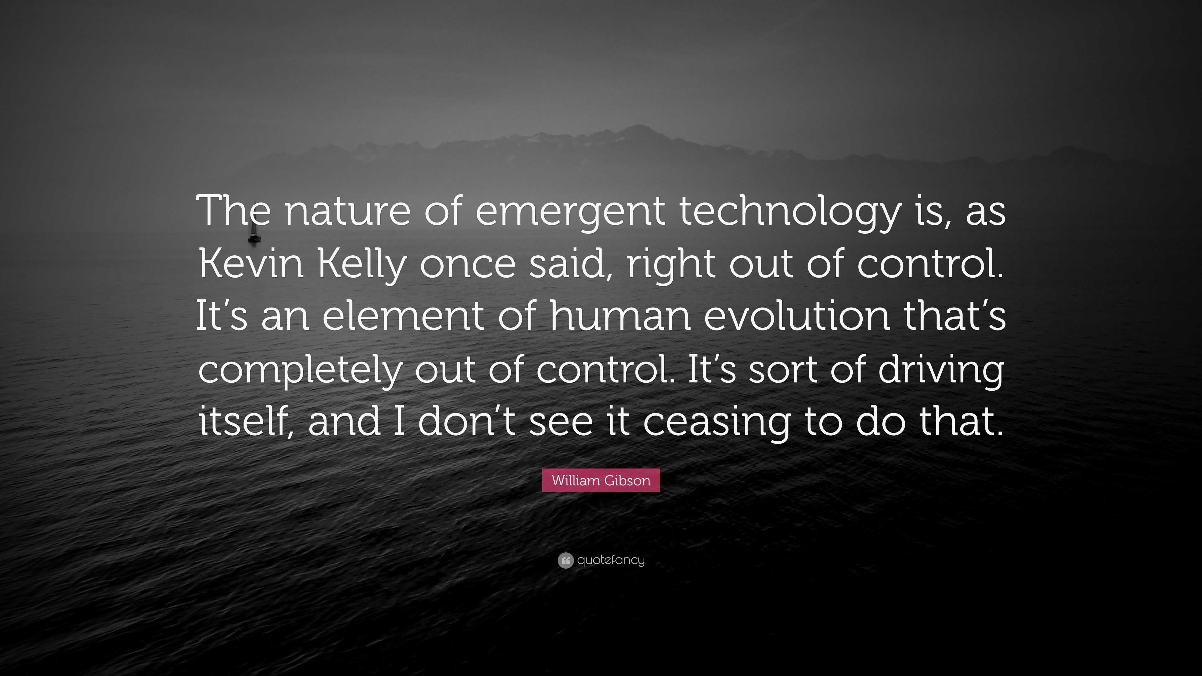 Kevin Kelly - On Technology & Evolution