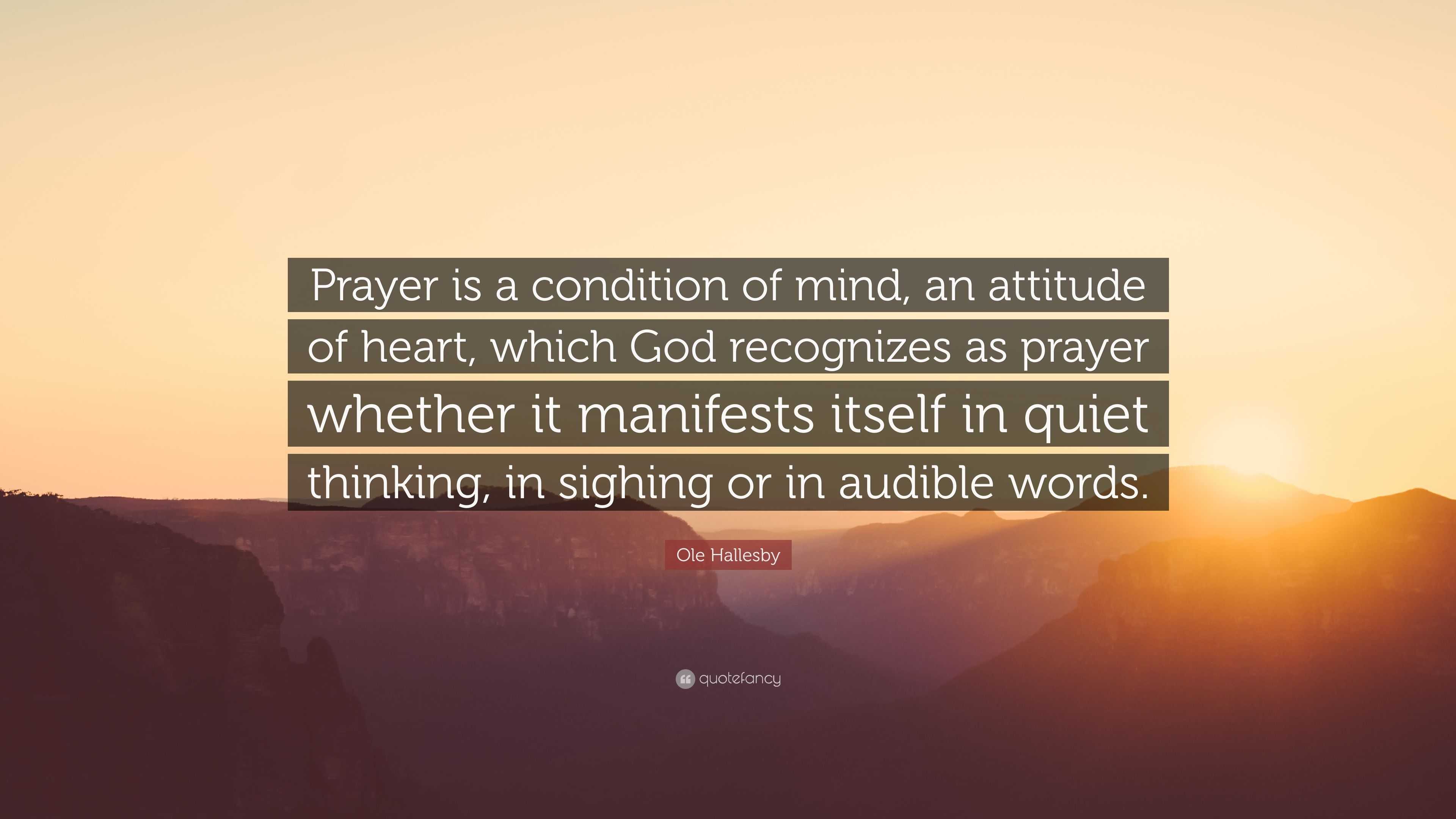 A Prayer for Thinking Hearts