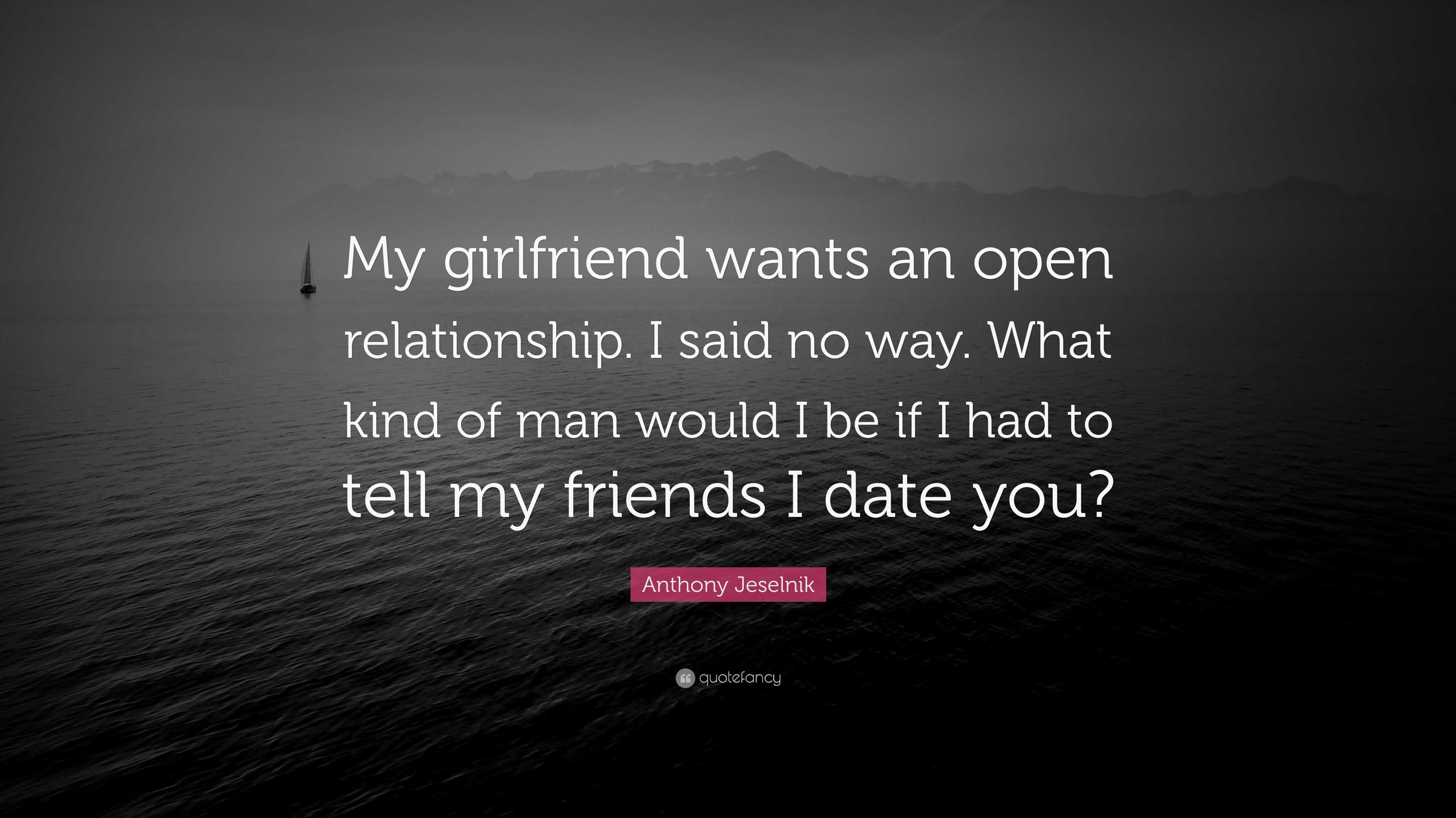 Wife wants open relationship
