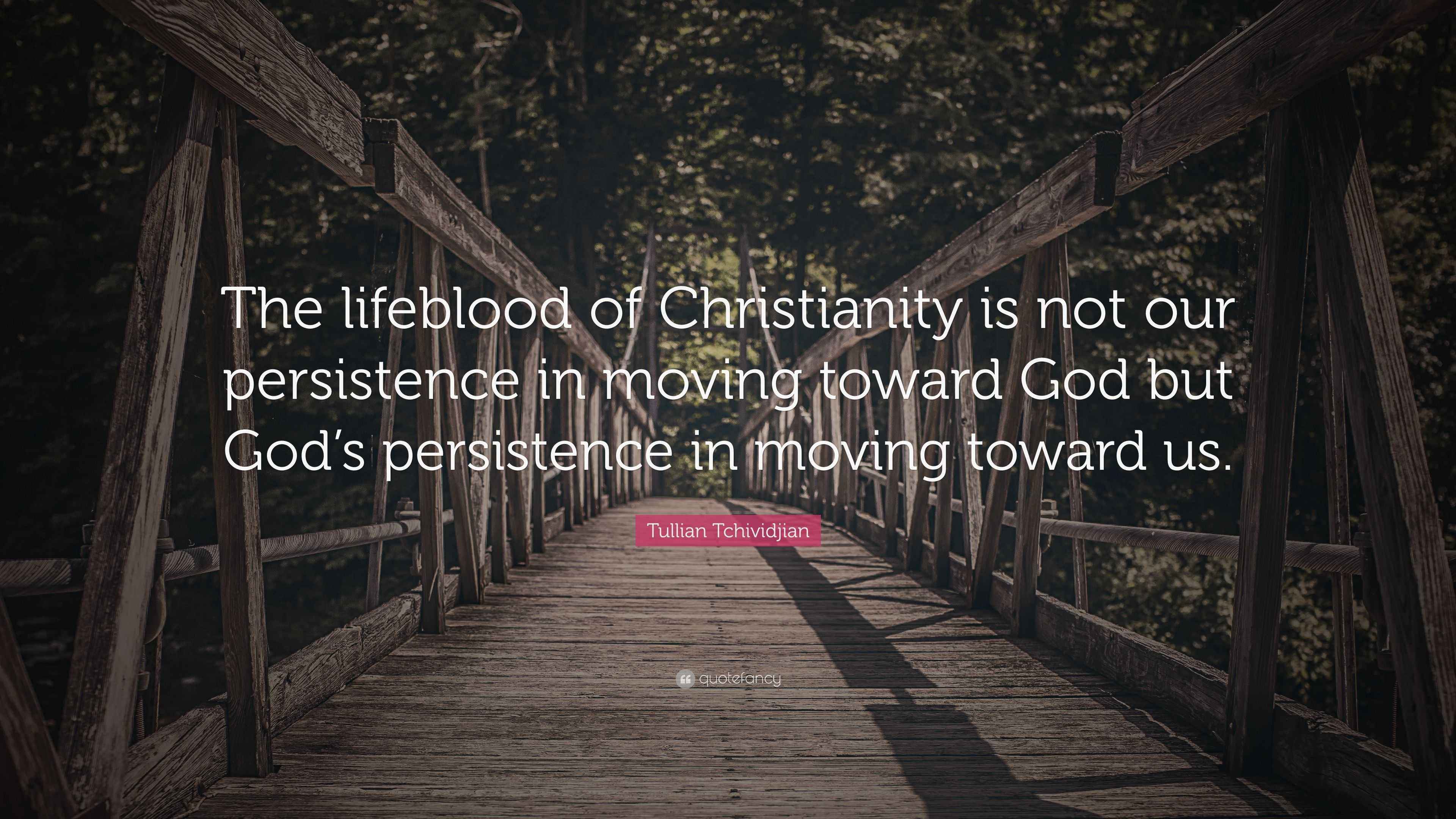 Tullian Tchividjian Quote “The lifeblood of Christianity is not our