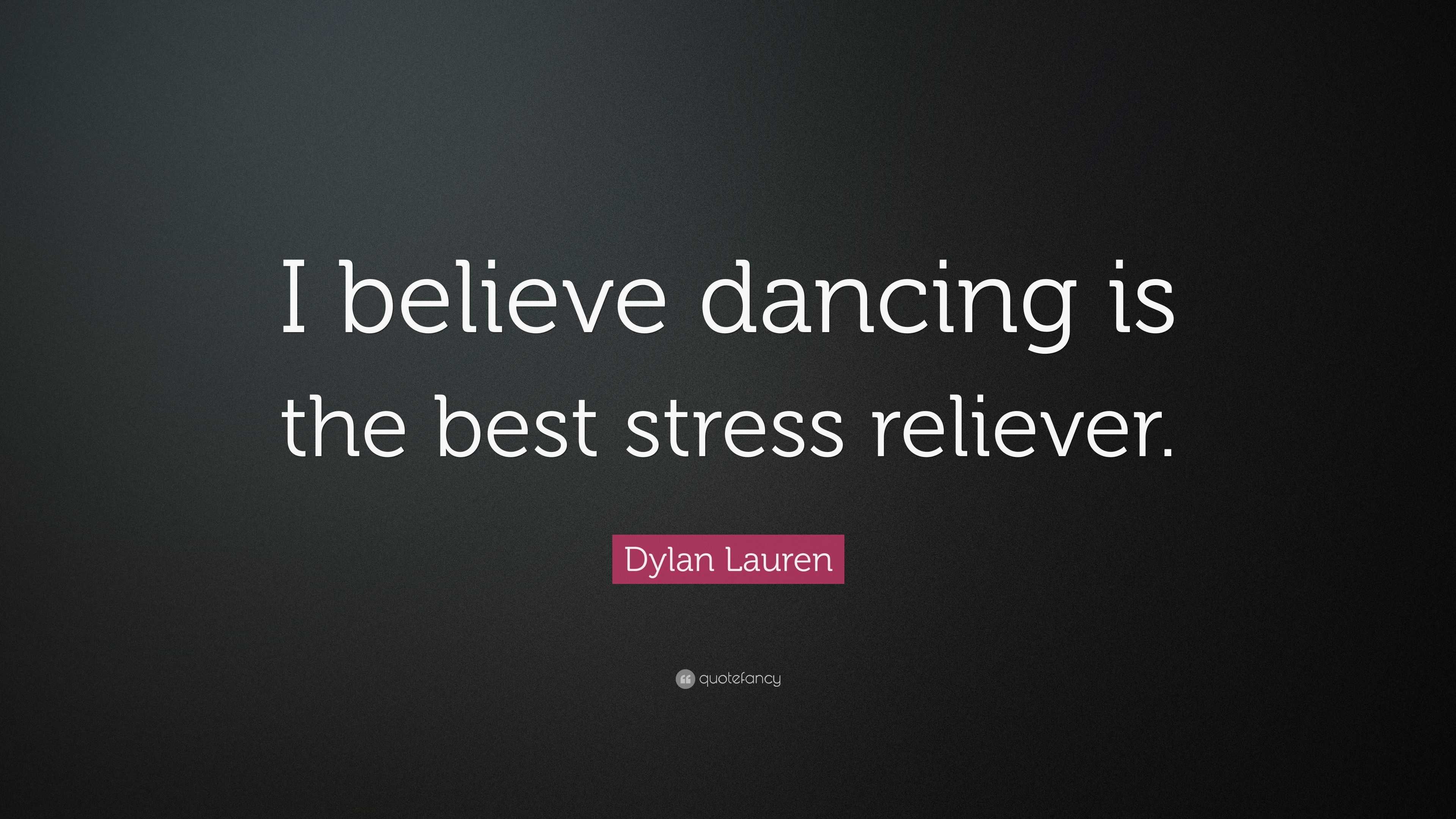 dancing as stress reliever essay