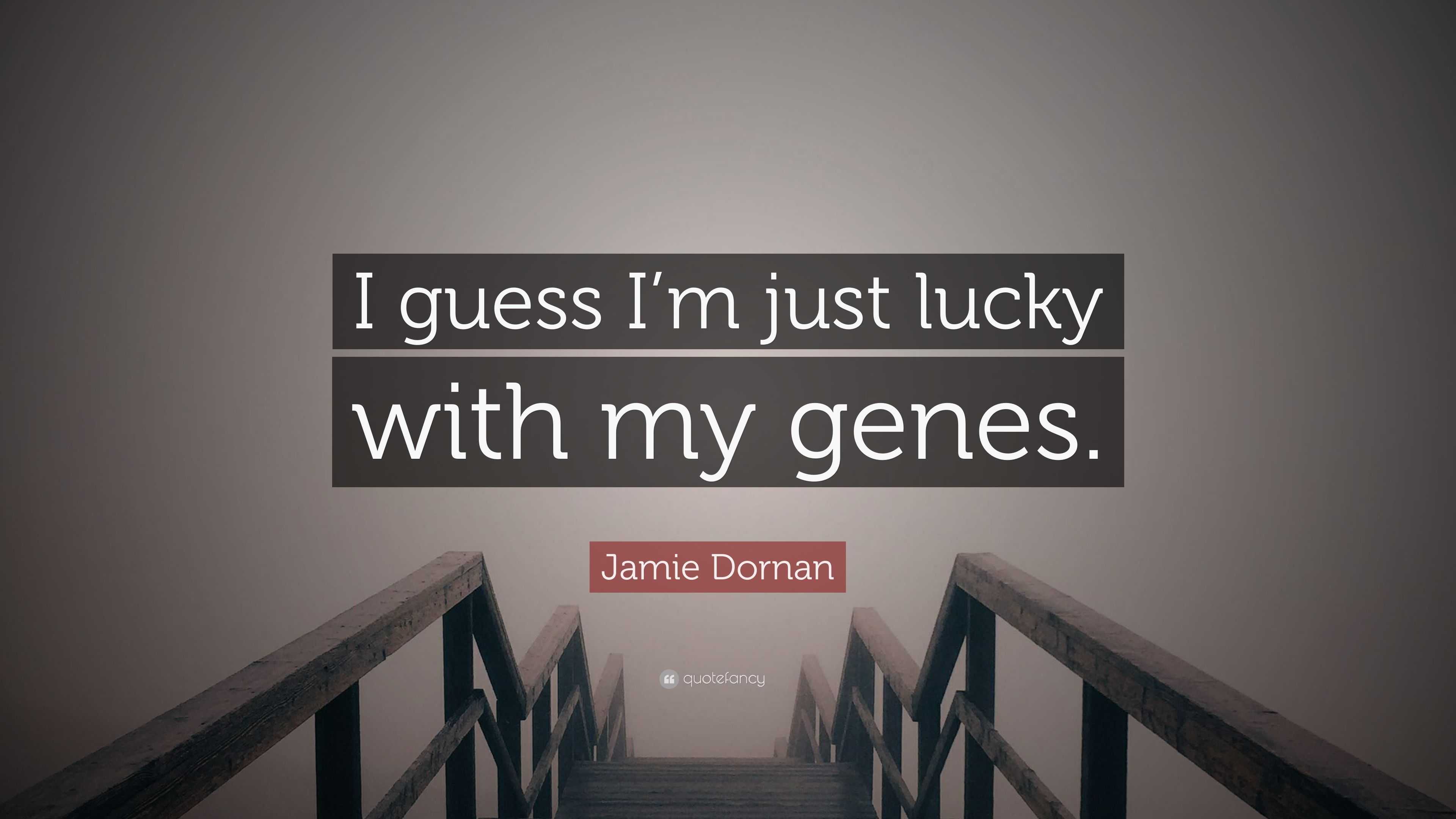 Jamie Dornan Quote: “I Guess I'm Just Lucky With My Genes.”