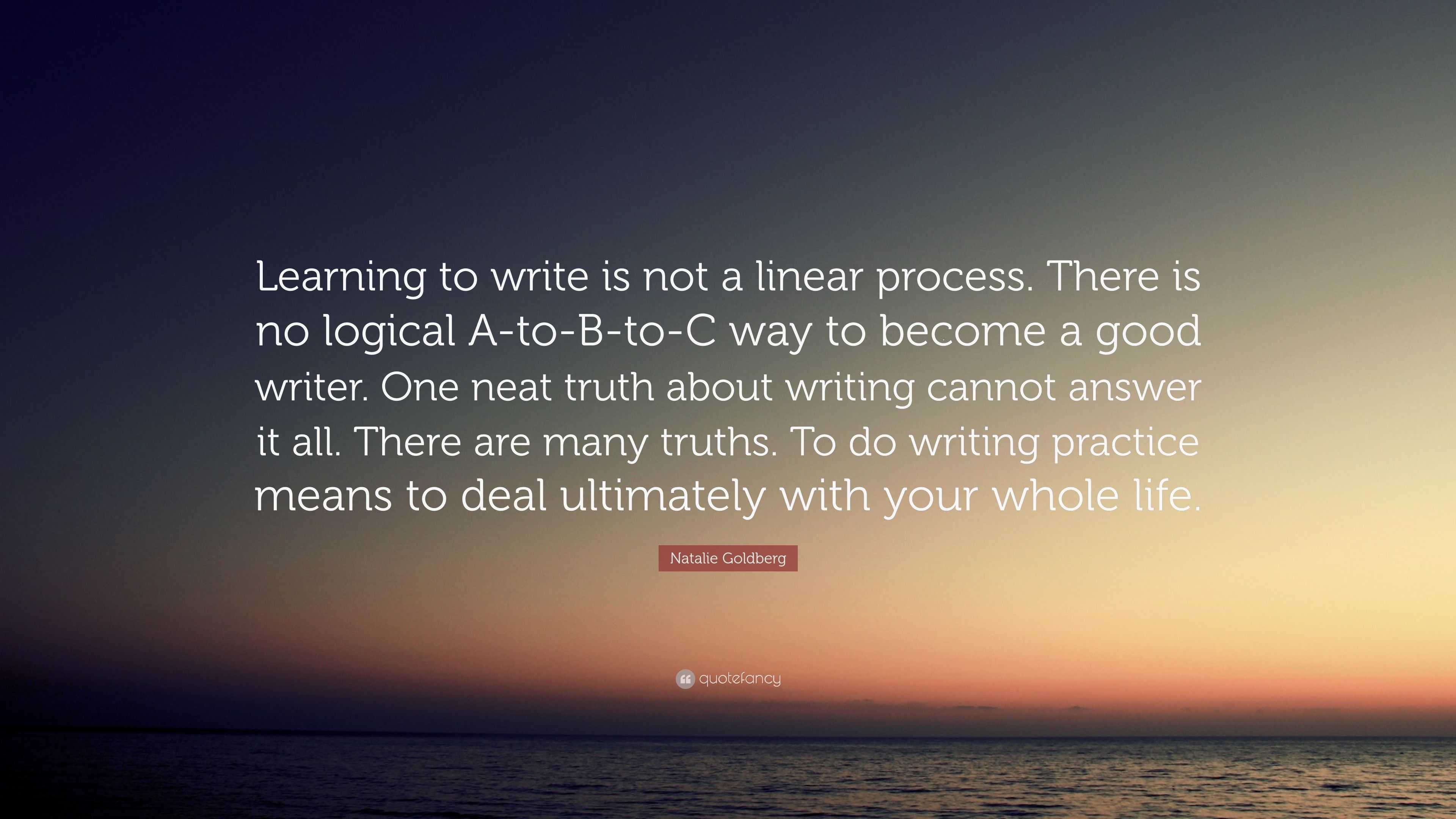 quotes about writing and life