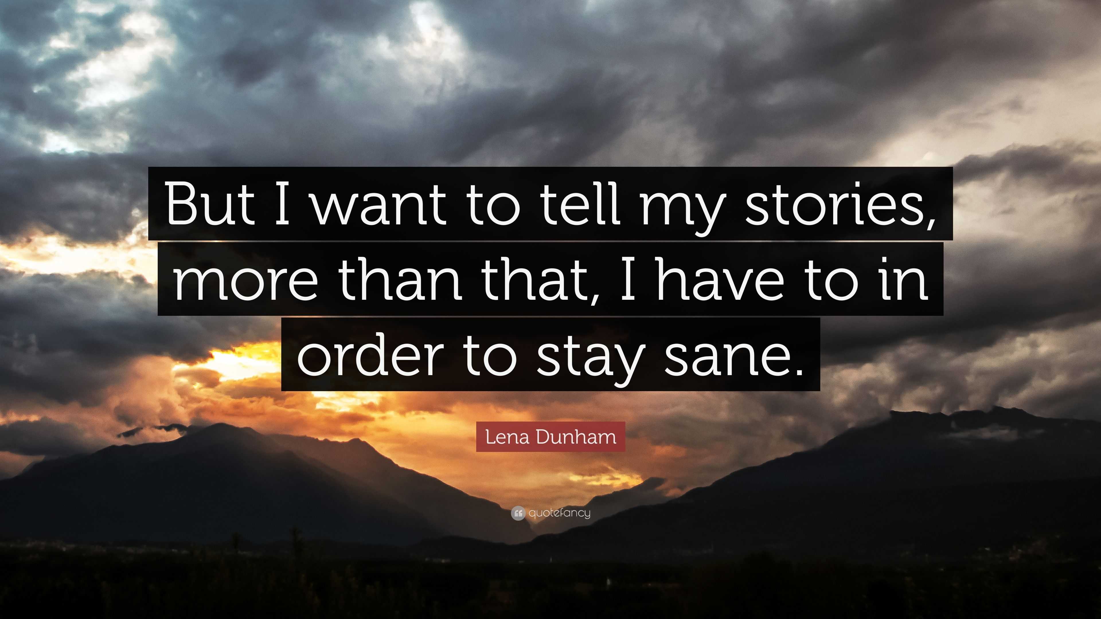 I Want To Tell My Story