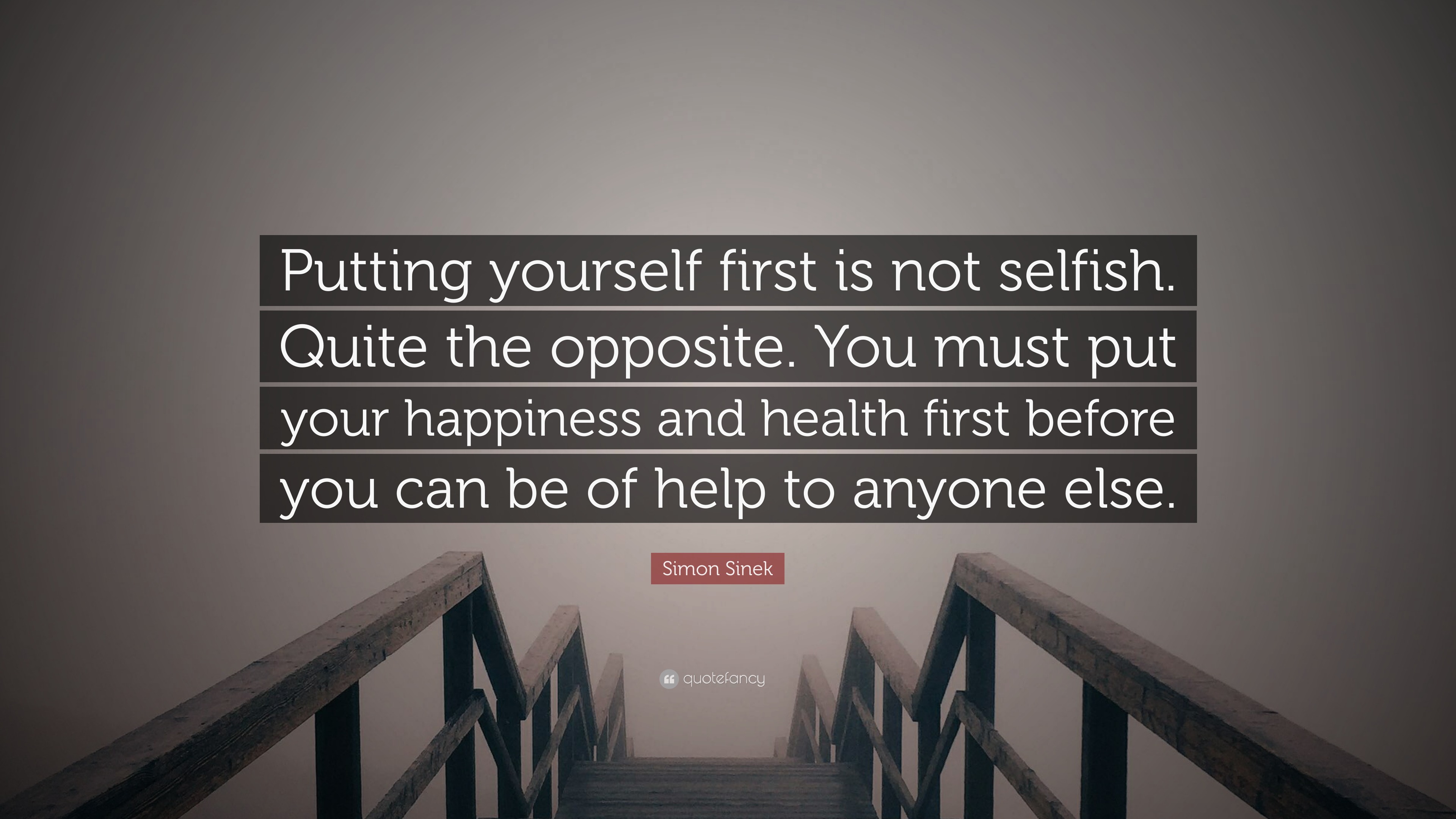 Putting Yourself First Is Not