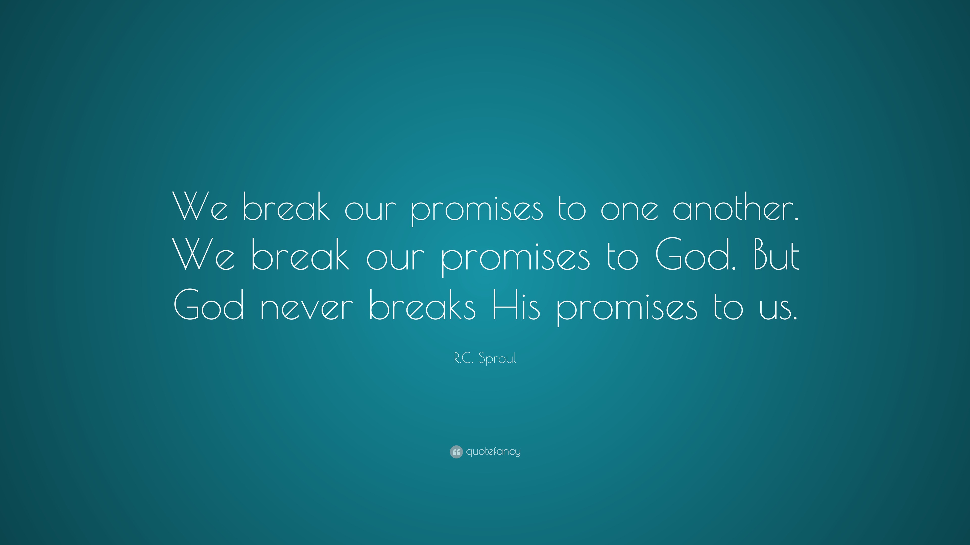 Our promises