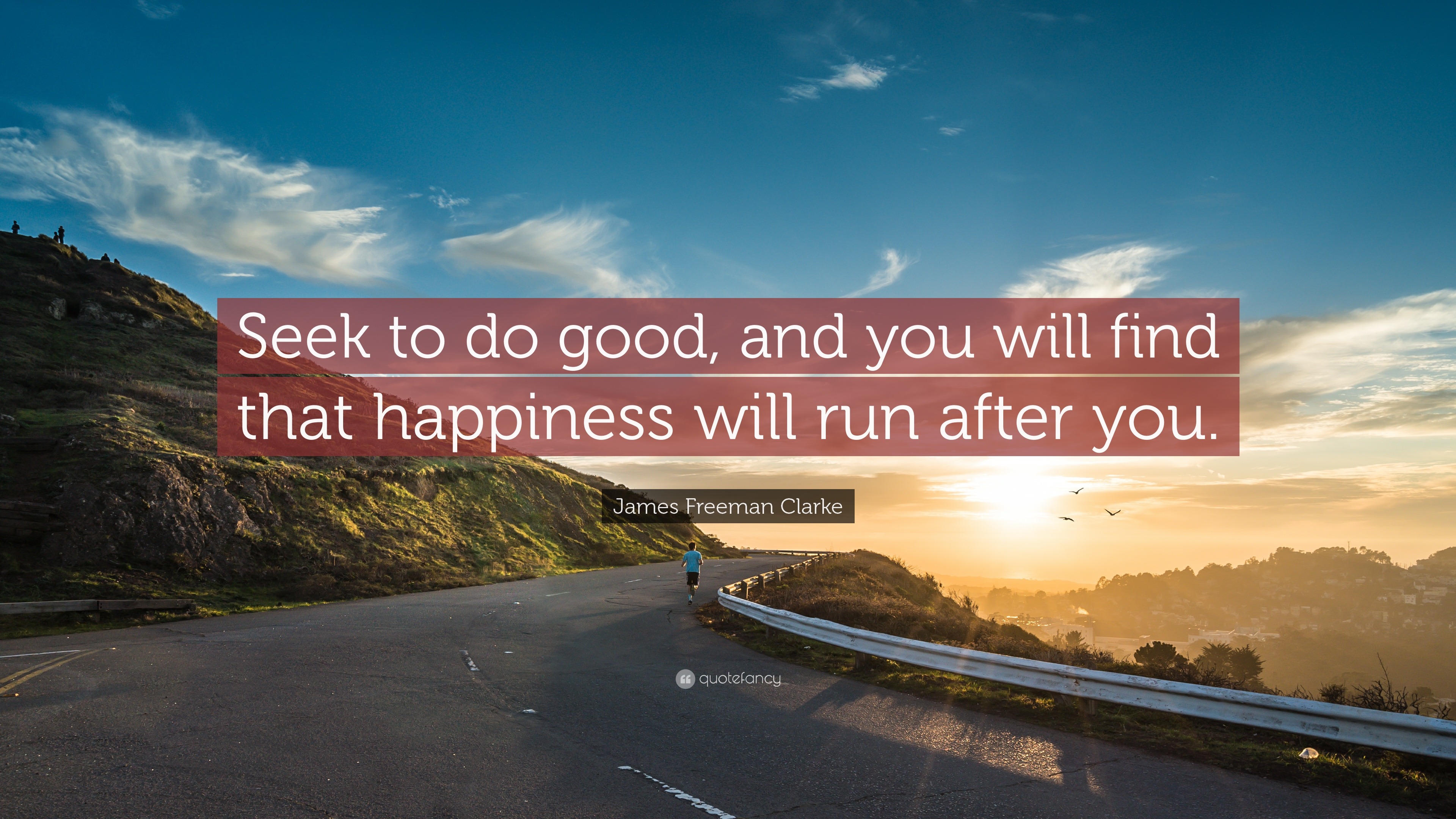 James Freeman Clarke Quote: “Seek to do good, and you will find that