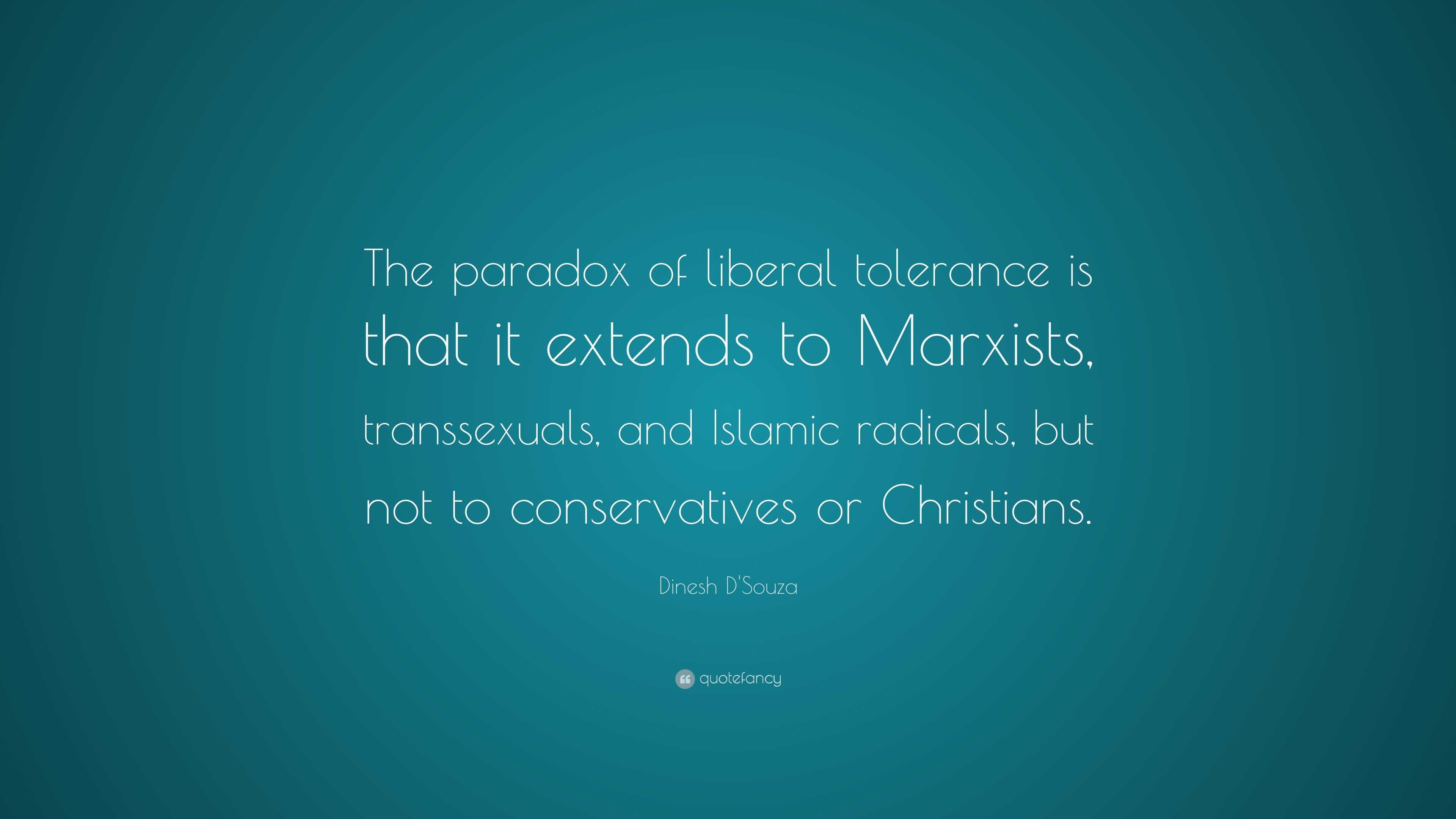 Paradox of Tolerance?