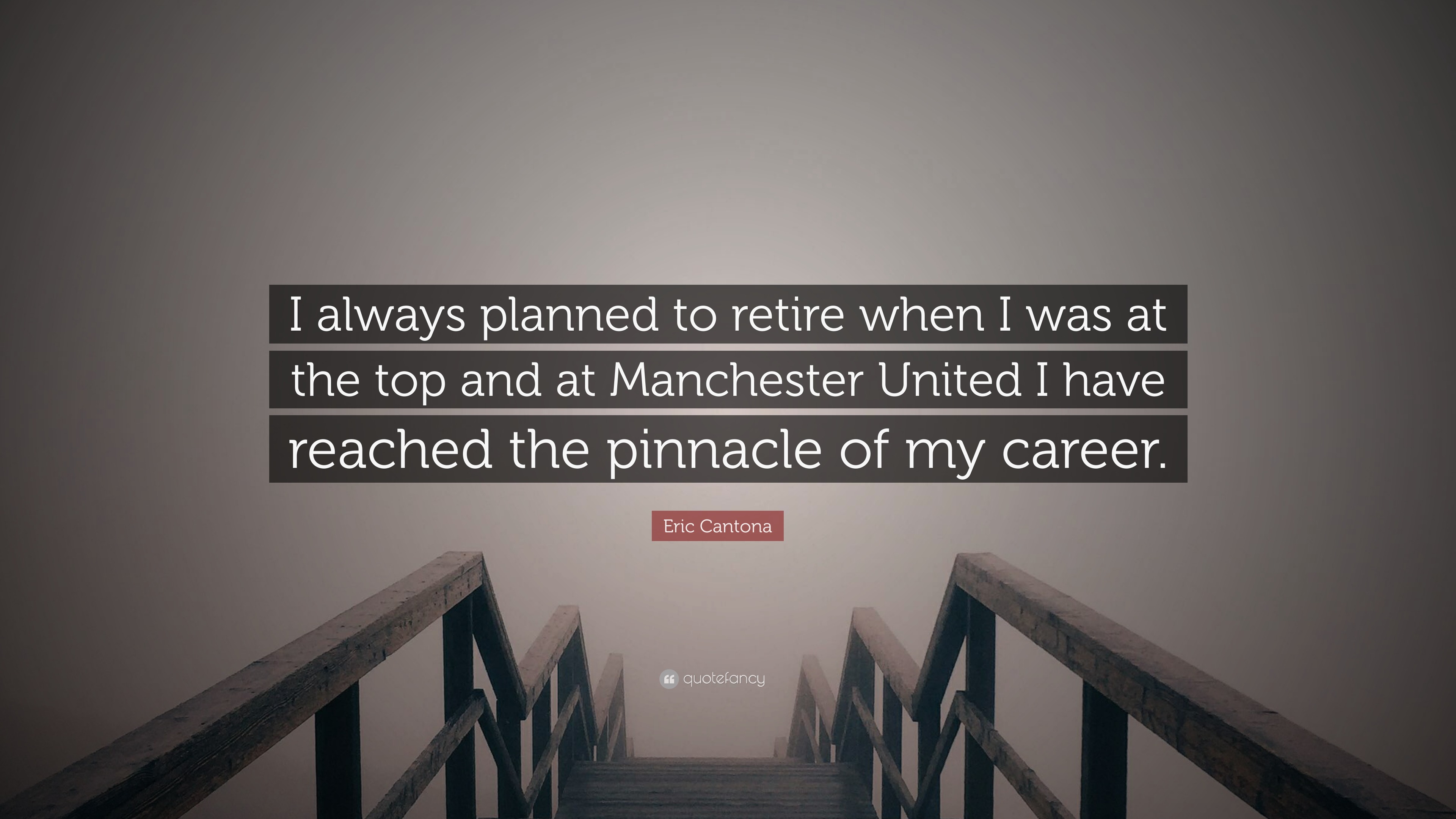 Eric Cantona Quote: “I'm just enjoying my life at the moment.”