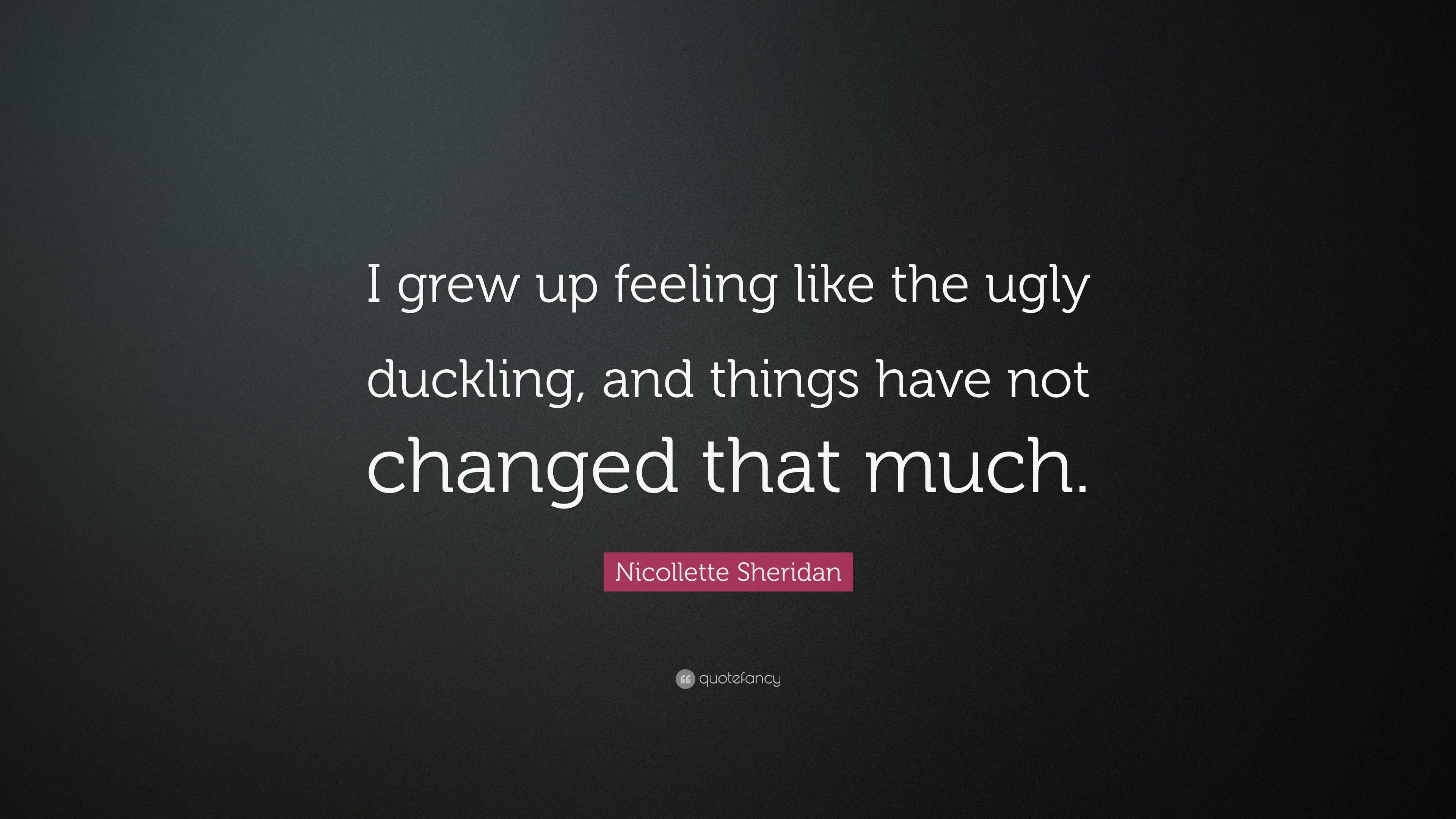 Ugly Duckling Grows Up To Become Ugly Duck – bobvulture