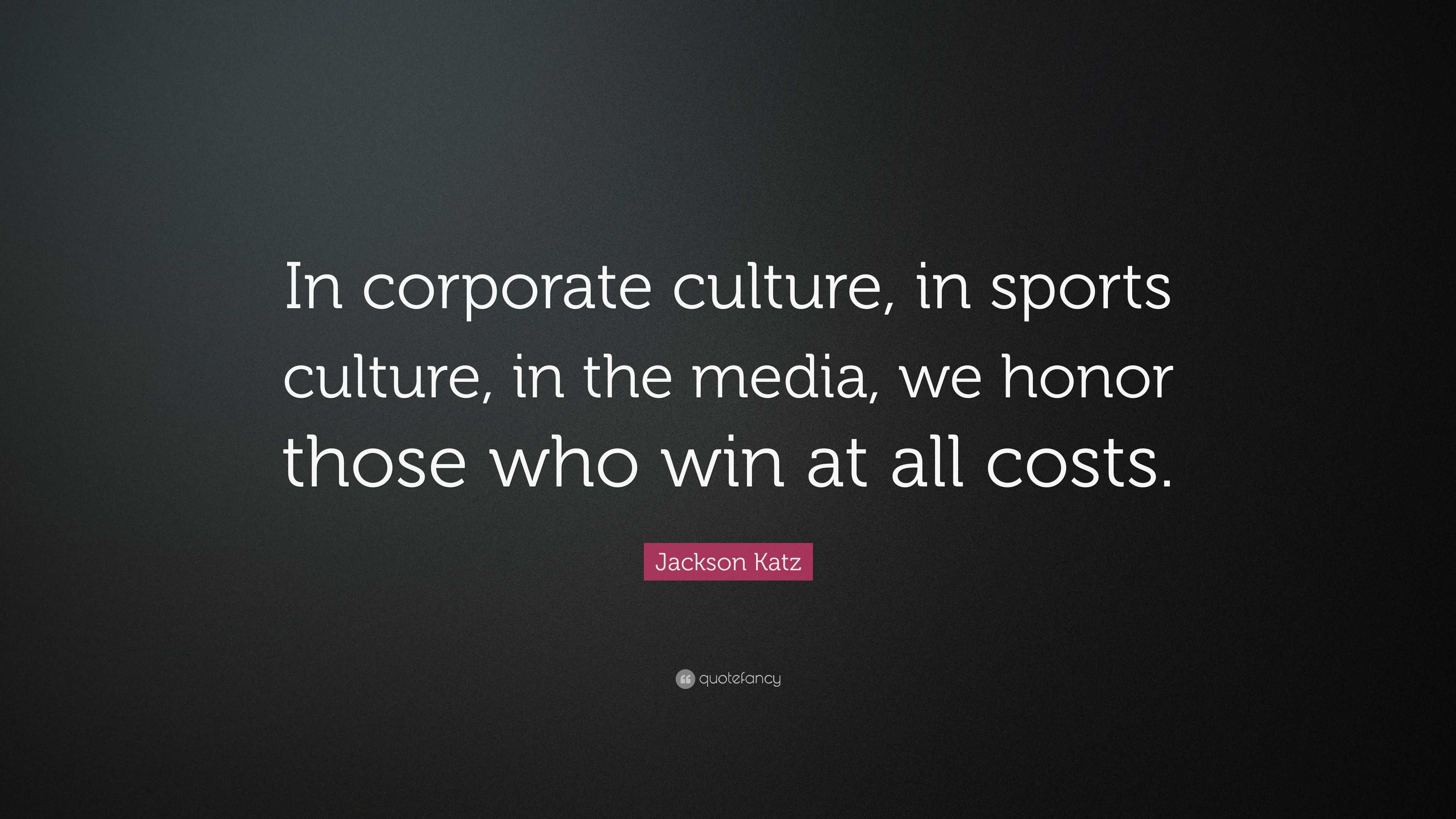 Culture in Sports