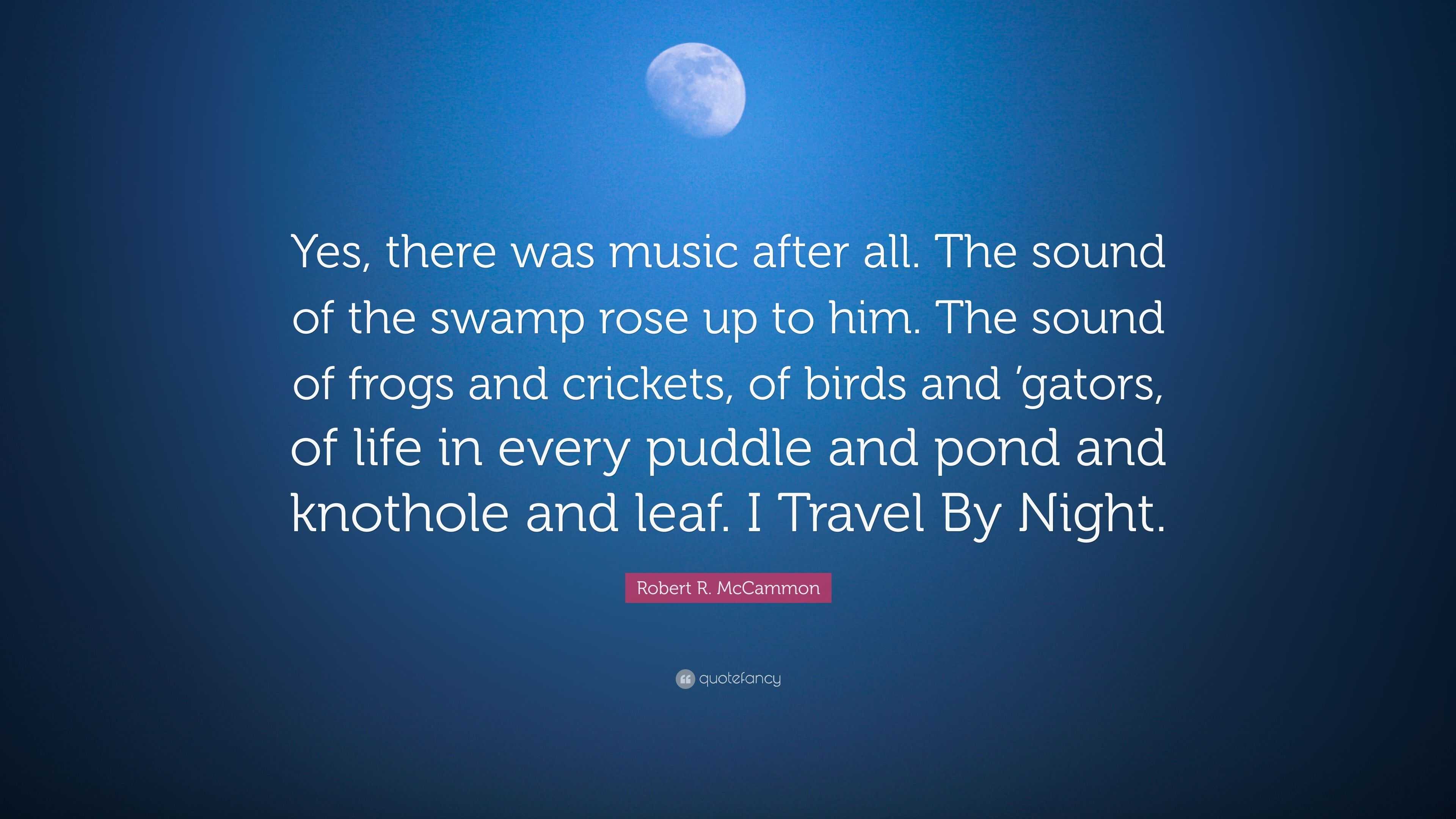 I Travel by Night by Robert McCammon