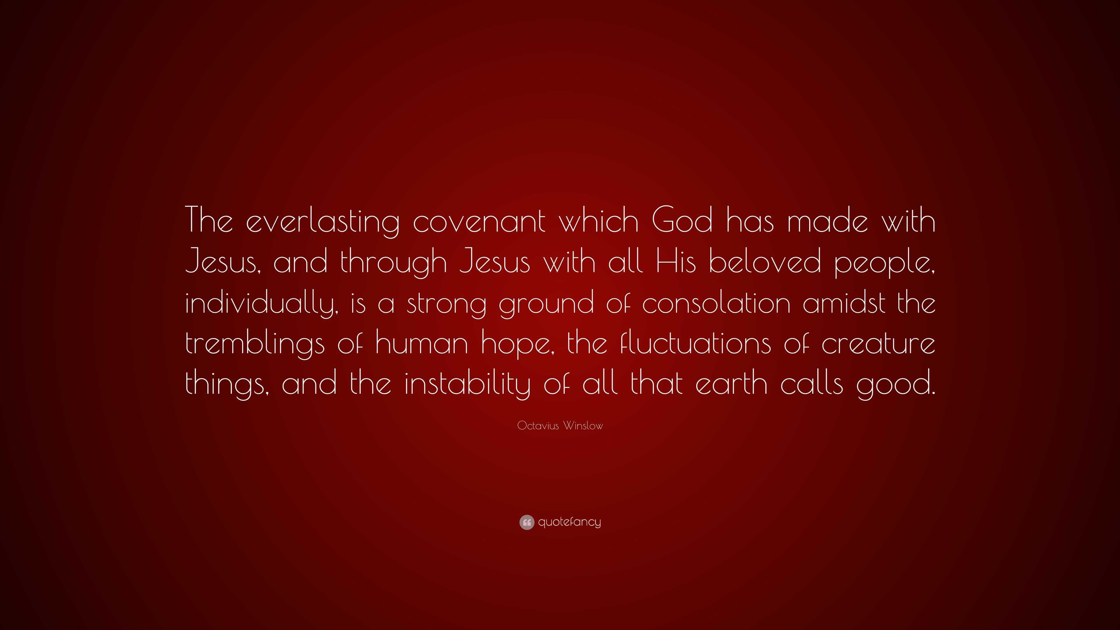 covenant with god through jesus
