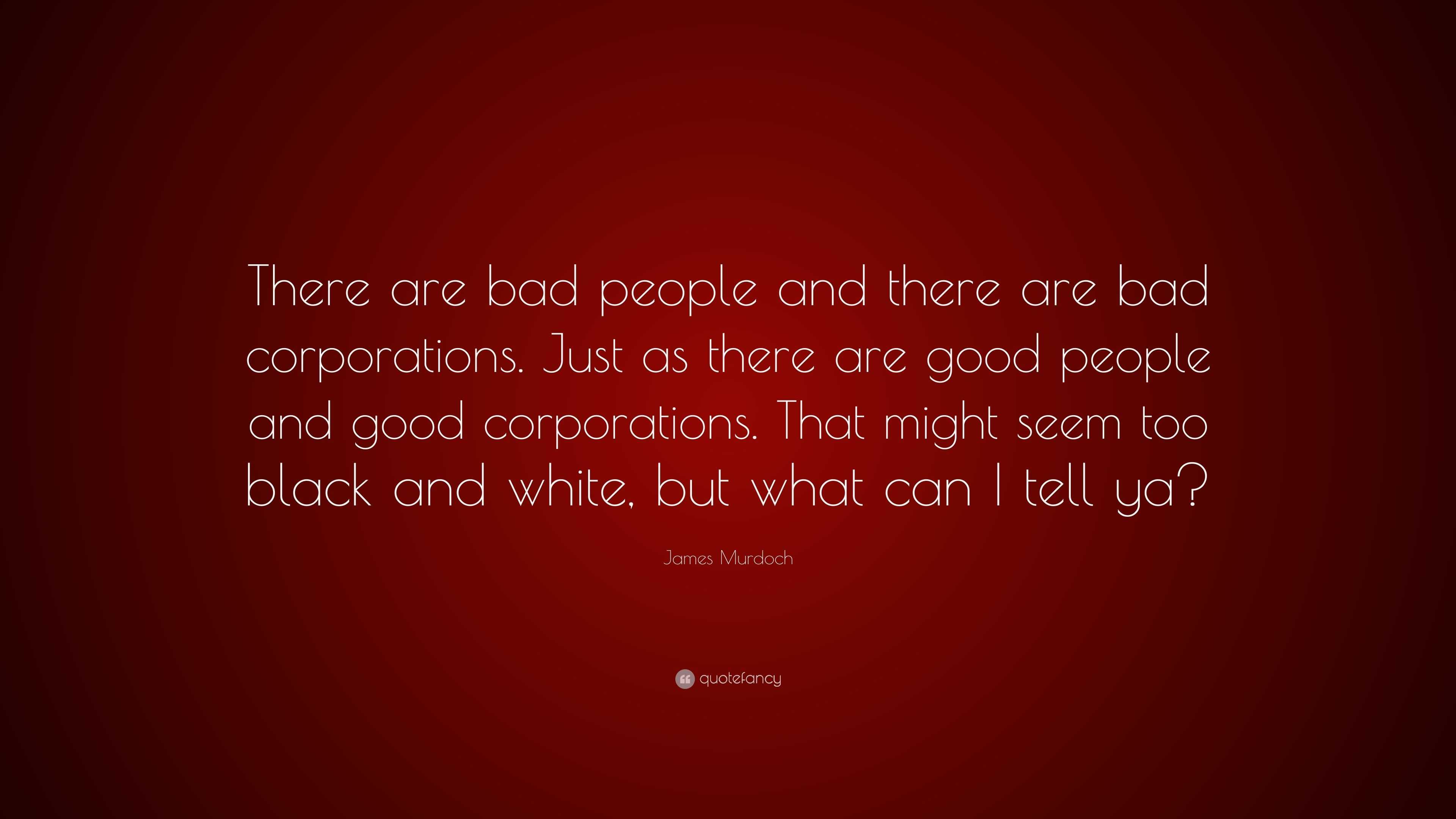 corporations good or bad