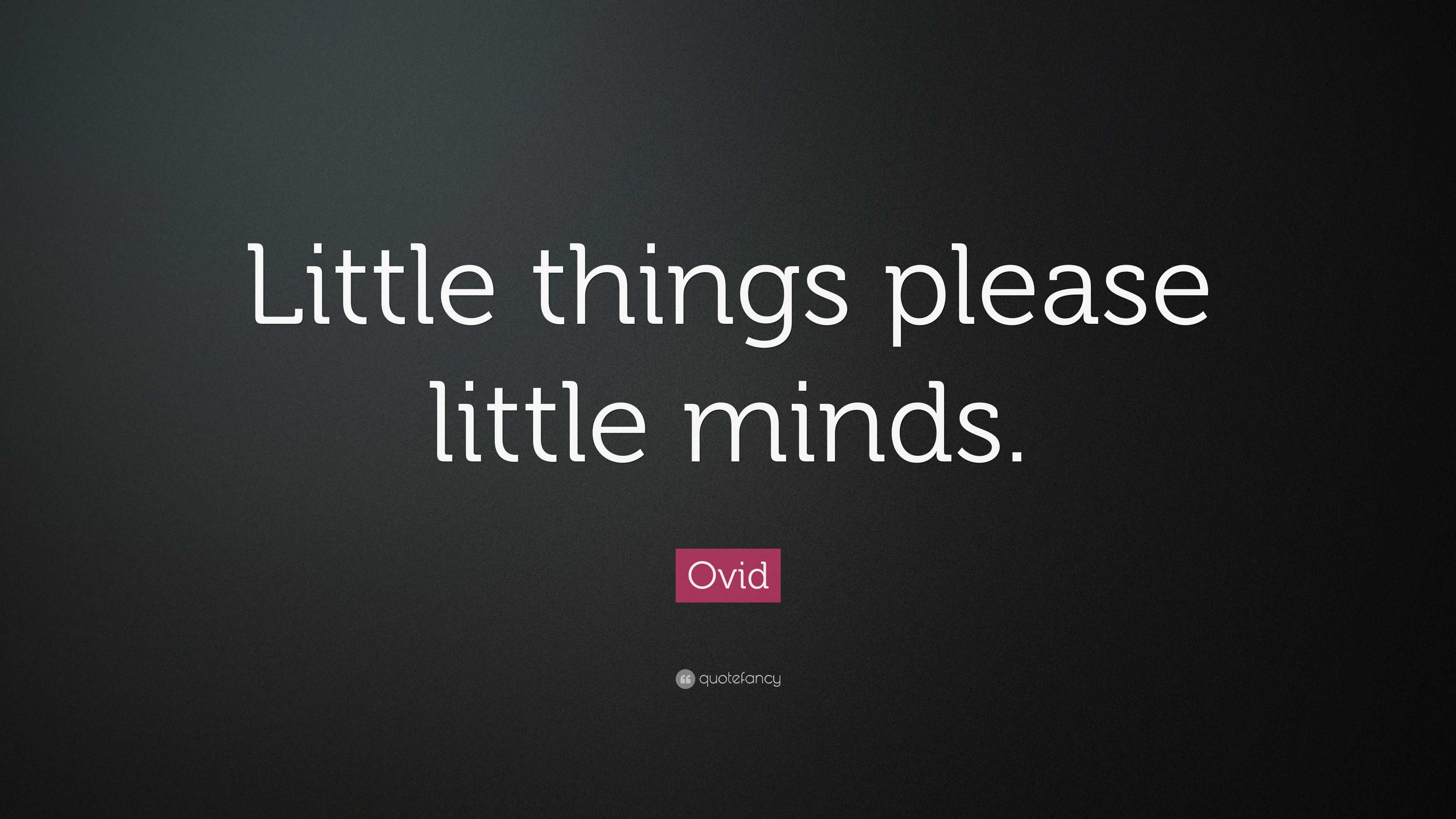 ovid-quote-little-things-please-little-minds