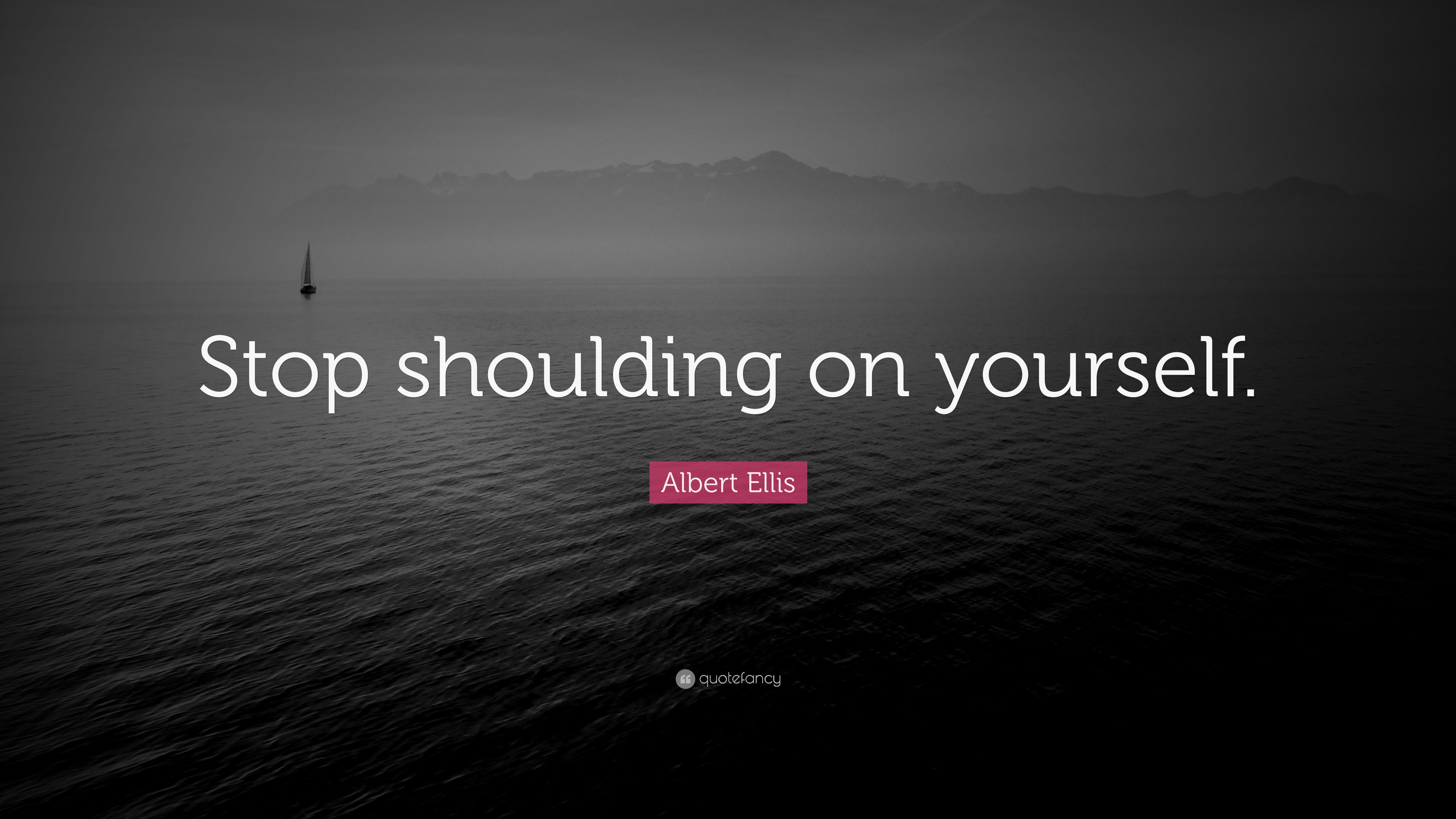 How to Stop Shoulding Yourself
