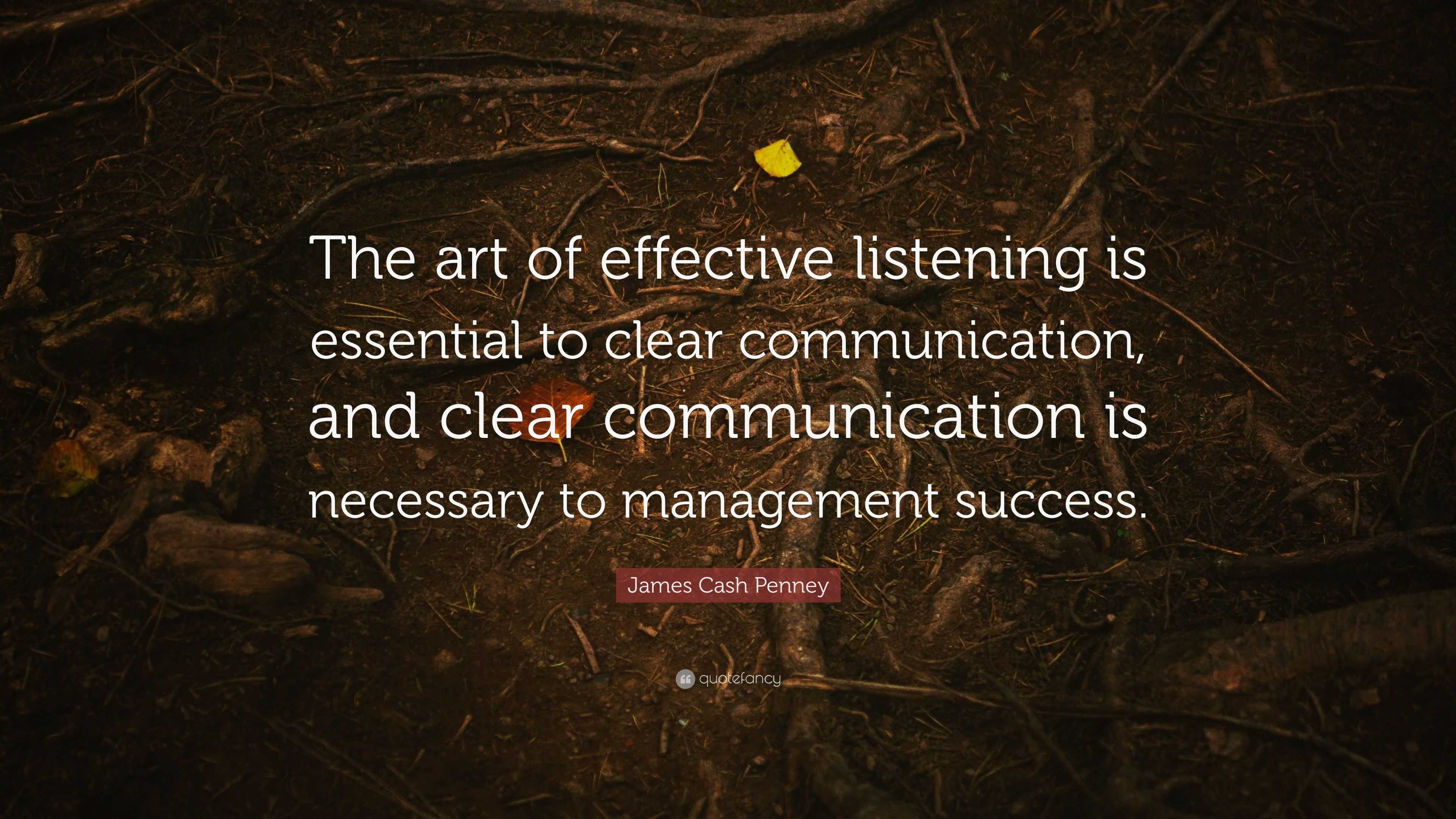effective listening quotes