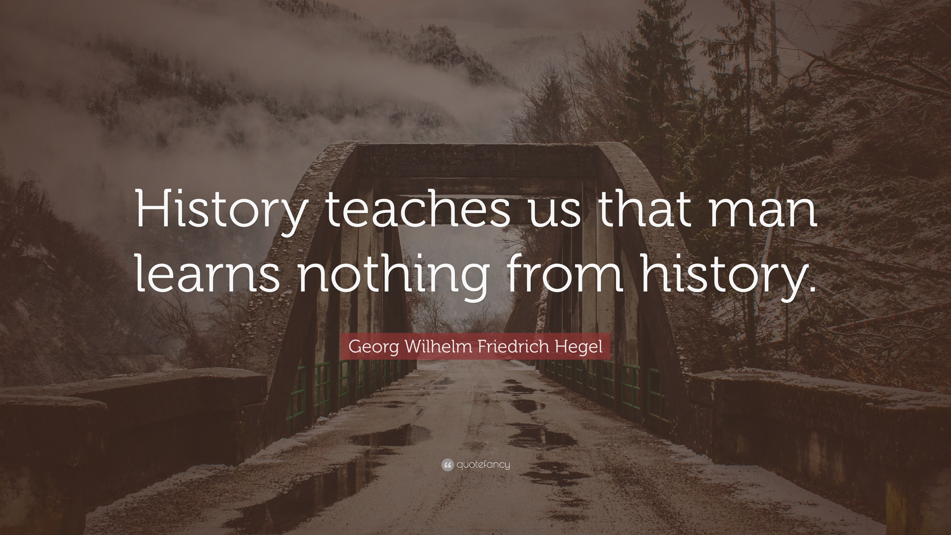 History Teaches Quotes