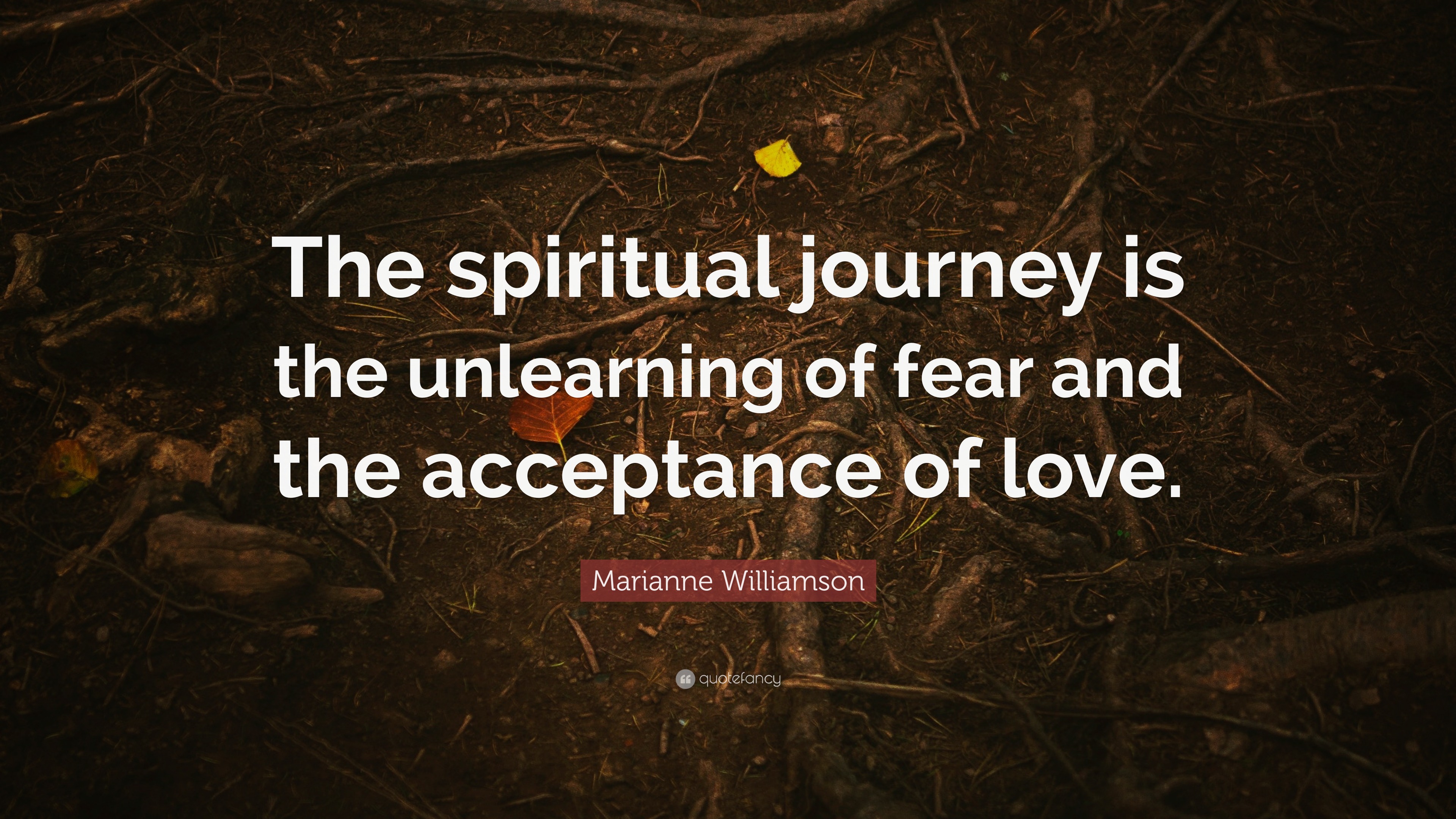 Marianne Williamson Quote: “The spiritual journey is the unlearning of ...