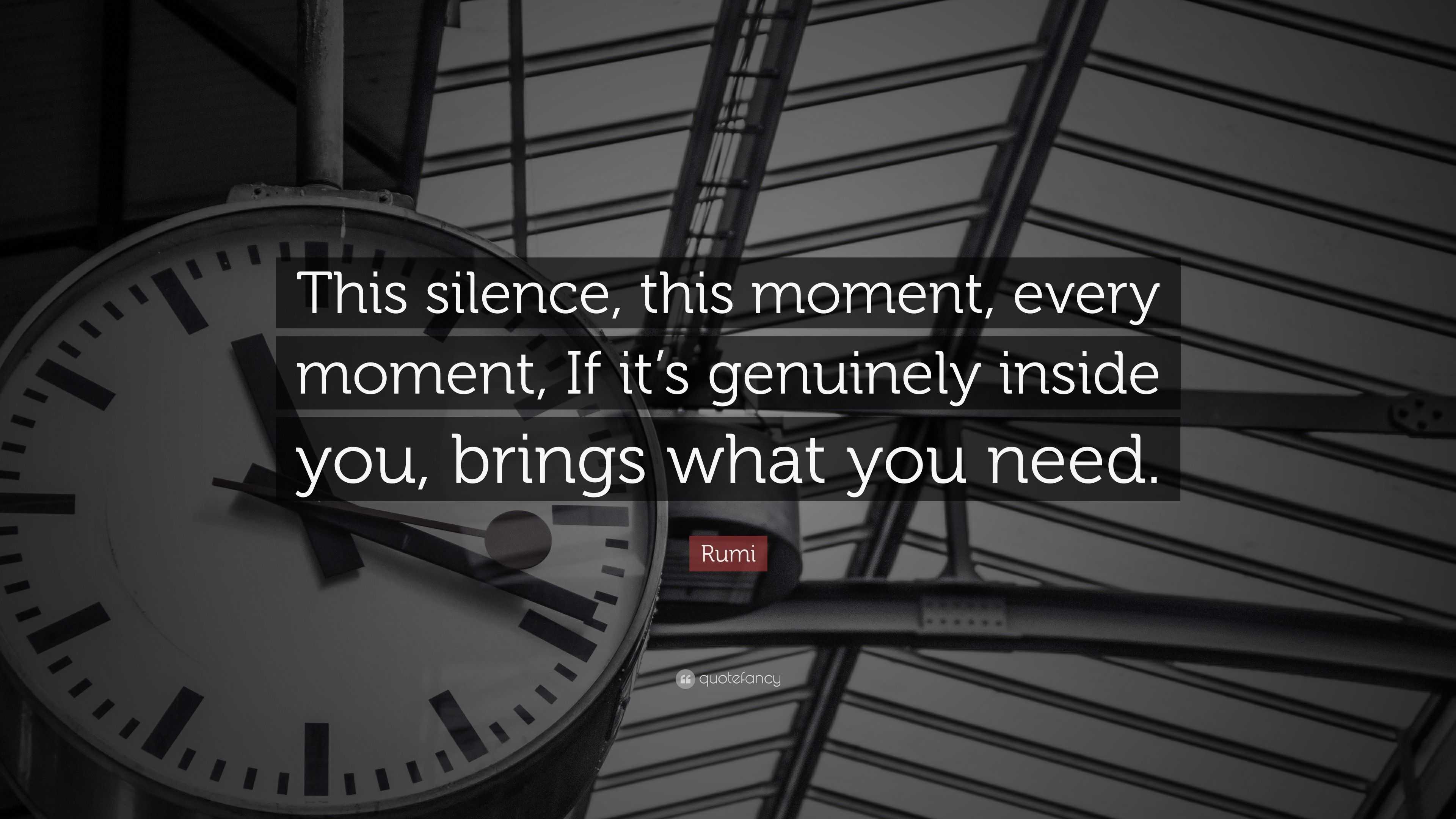 The Secret Detached from Chaos Is Inside Your Next Silent Moment