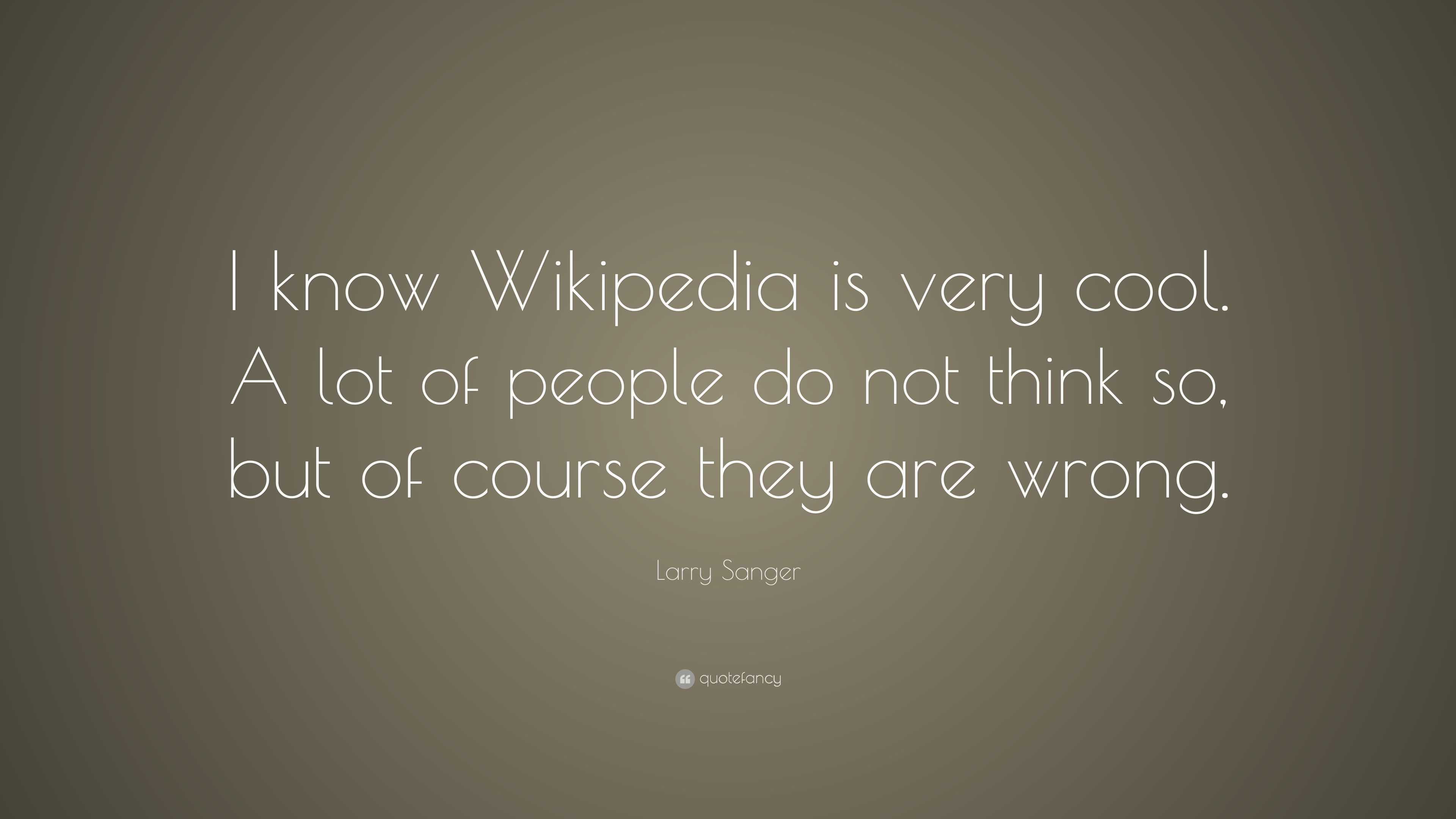 Larry Sanger - Wikipedia